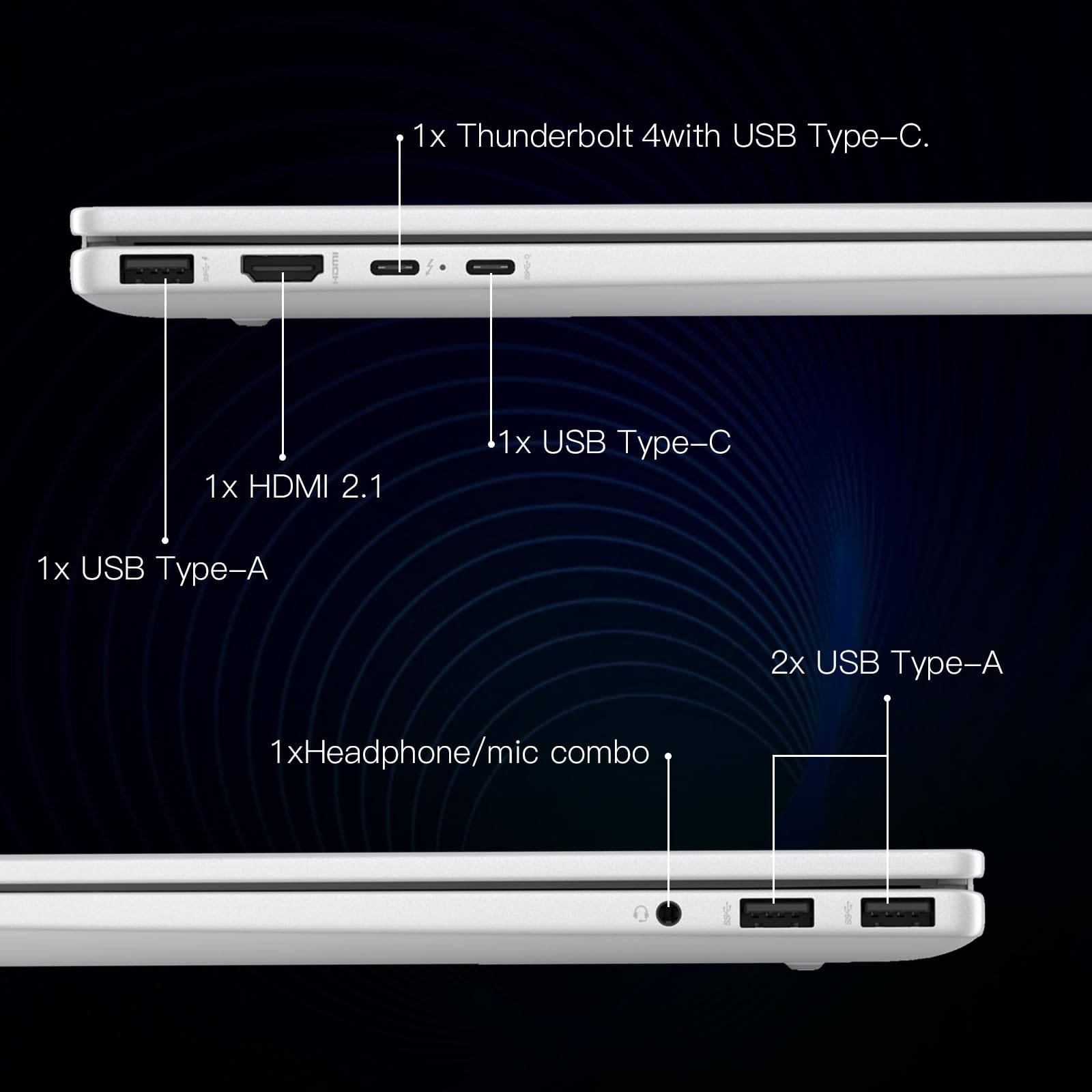 Hp Envy Ai Busines Laptop - 17.3'' Fhd Touchscreen, Intel Ultra 7 155H - Numeric Keypad, Wifi 7, Win 11 Pro W/Cd/Dvd Drive(64Gb