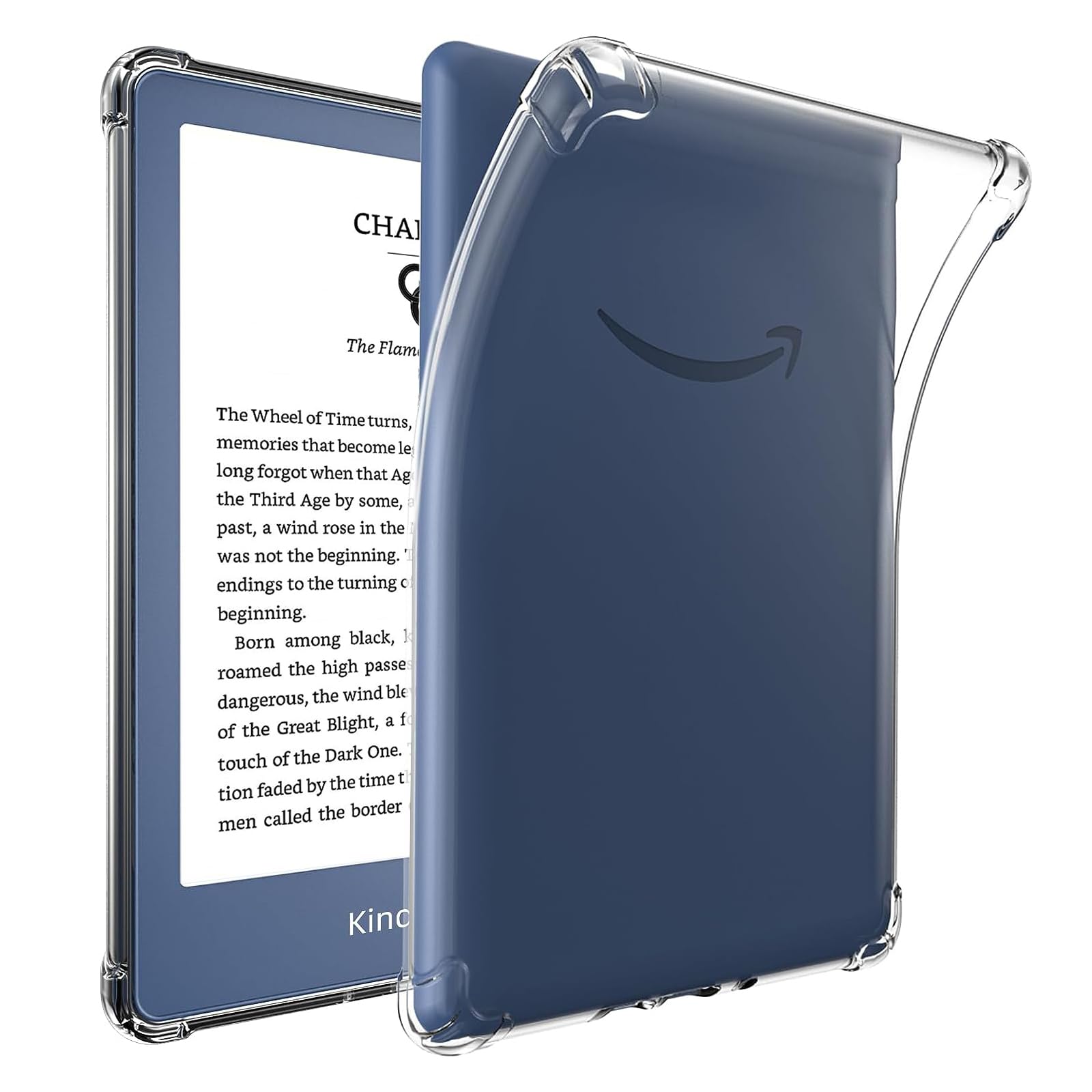 Jvkzaen Clear Case For 6'' Kindle 11Th Generation 2022 (Not Fit Kindle Paperwhite/Oasis),Ultrathin Slim Soft Flexible Silicone T
