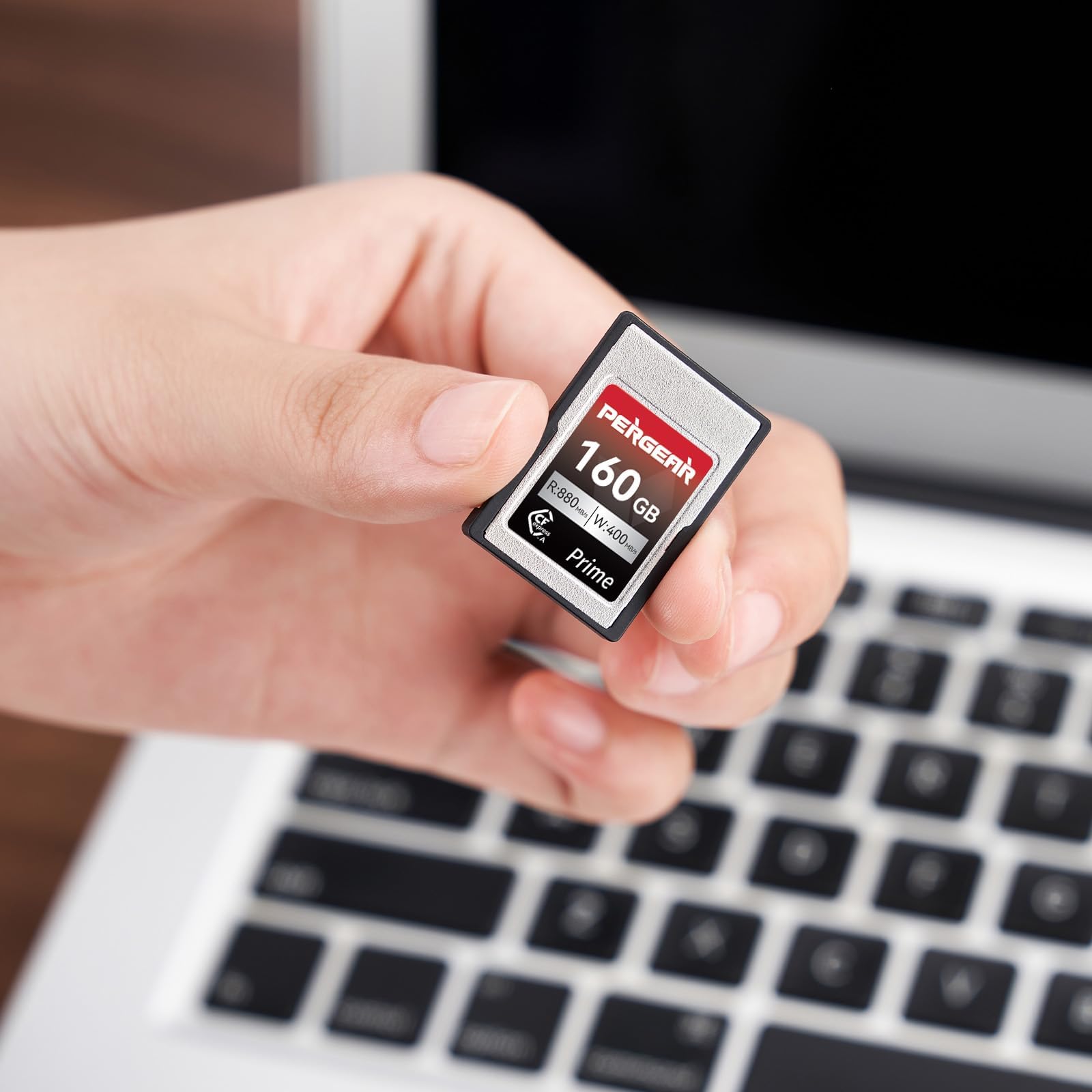 Pergear Vpg200 Professional 160Gb Cfexpress Type A Memory Card, Up To 880Mb/S Read Speed & 900Mb/S Write Speed For 4K 120P,8K 30