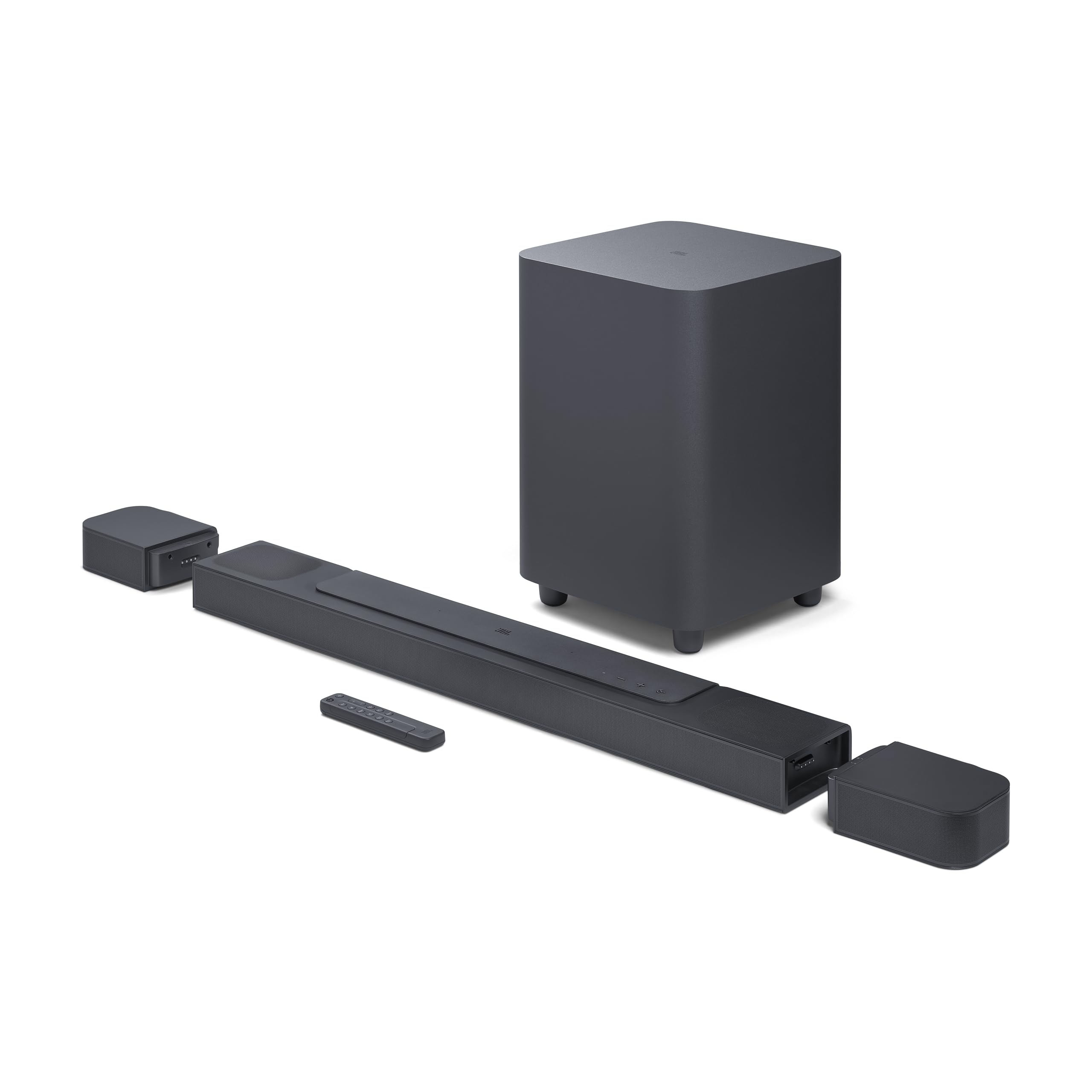 JBL Bar 800-5.1.2-Channel soundbar with Detachable Surround Speakers and Dolby Atmos, 10 Wireless subwoofer, Built-in Wi-Fi with
