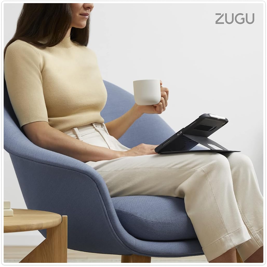 Zugu Case For Ipad Pro 13 (M4) 2024, Slim Protective Cover With Apple Pencil Holder, Auto Wake/Sleep, Multiple Viewing Angles, I