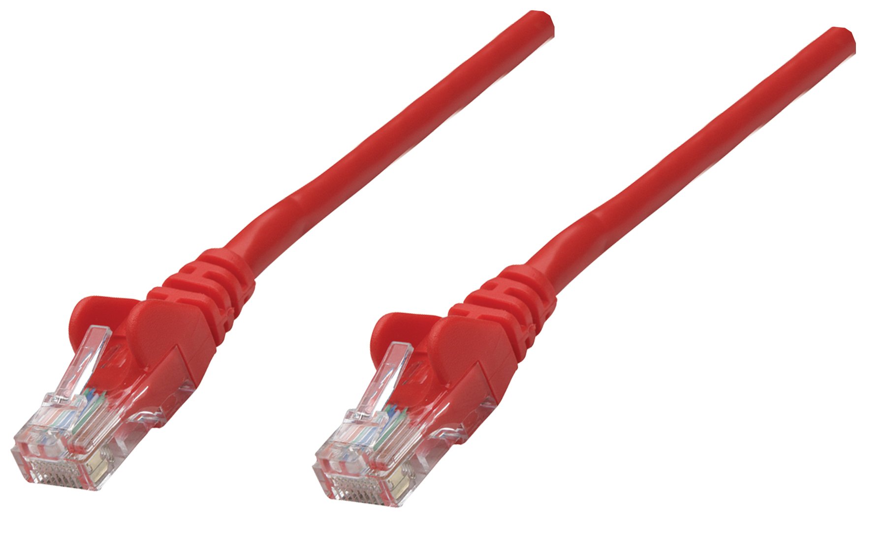 Manhattan 1.5 Feet Network Cable, Cat5E, Utp Rj 45 Male/Rj 45 Male, Red (345101)
