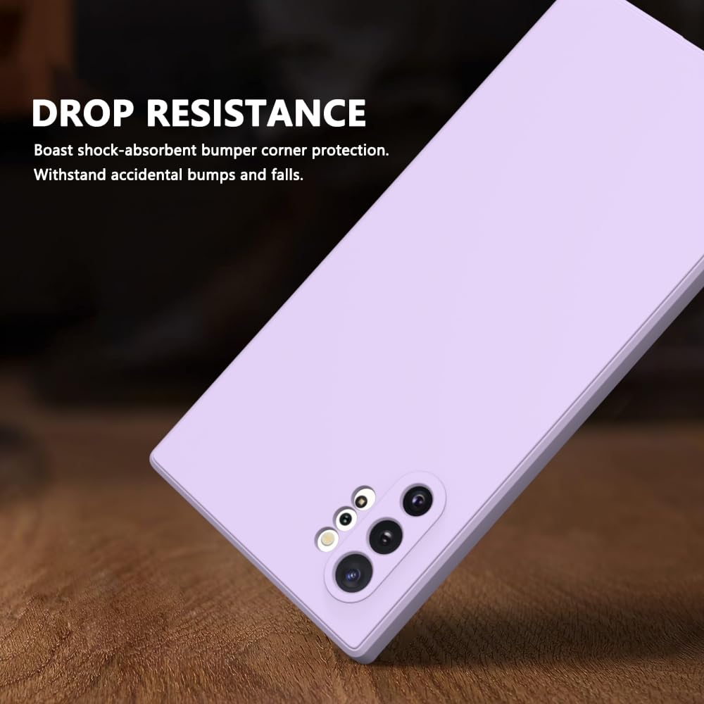 Wogroo For Samsung Galaxy Note 10 Plus Case Purple, Scratch Resistant With Soft Touch, Slim Thin Phone Cover For Samsung Galaxy