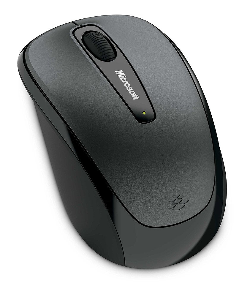 Microsoft Wireless Mobile Mouse 3500 for Business , Loch Ness Gray. Comfortable Ergonomic design, Wireless, USB 2.0 with Nano tr