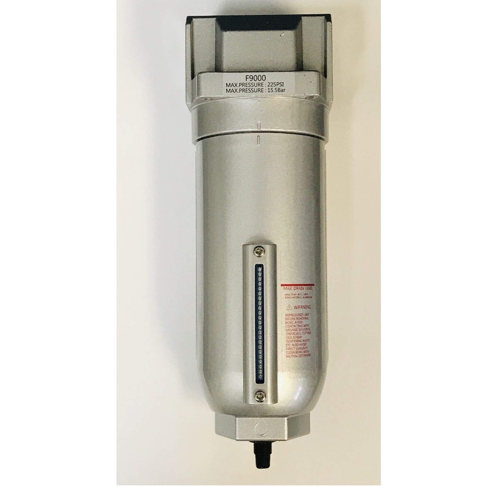 3/4'' Inline Air Compressor In Line Water Moisture Filter Trap Separator Auto Drain