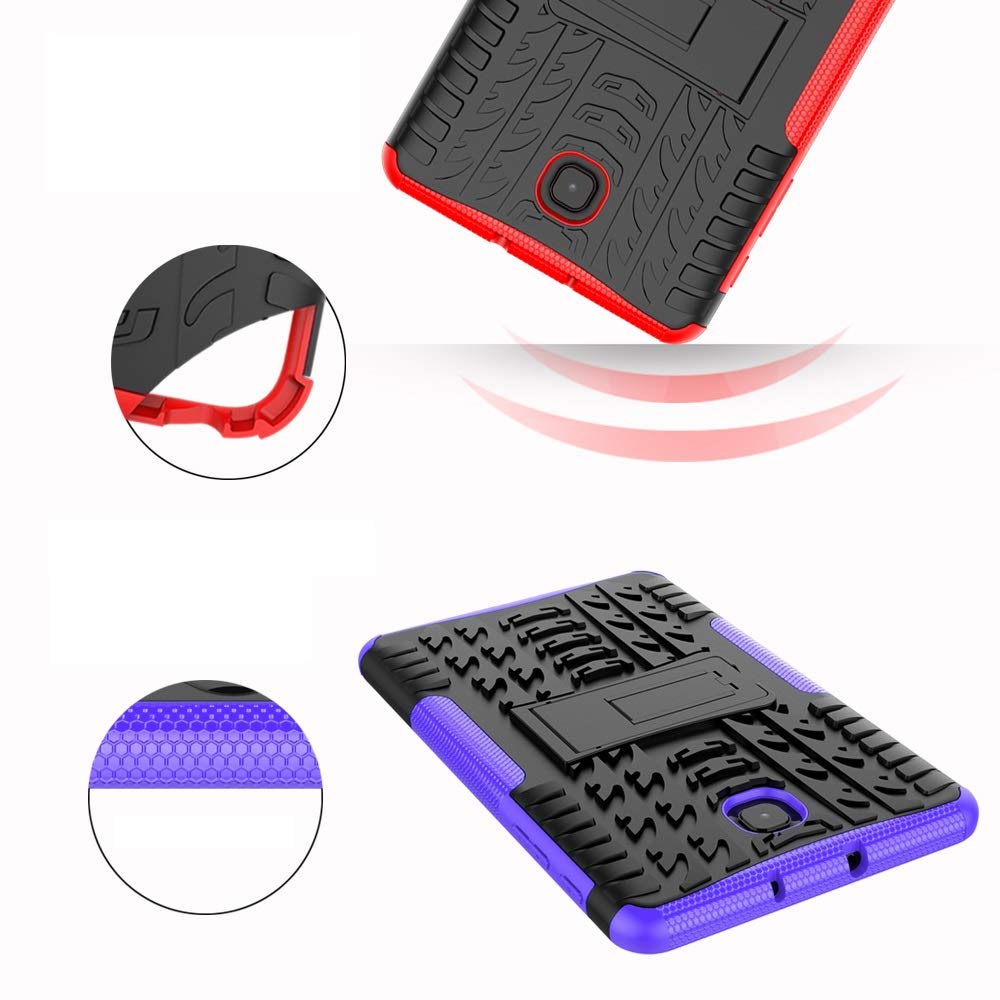 Maomi For Samsung Galaxy Tab A 8.0 Inch Case 2018 Release (Model:Sm T387),Kickstand Heavy Duty Cover [Not Fit 2017 Released Sm T