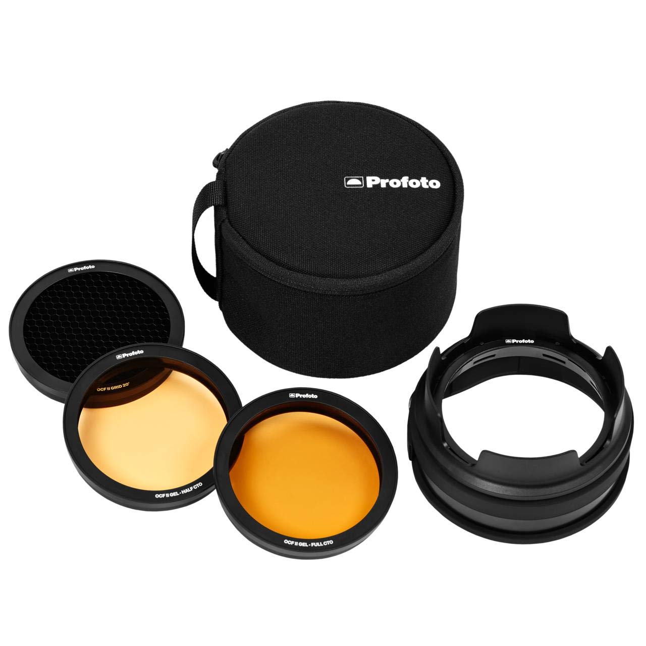 Profoto Ocf Ii Grid And Gel Kit Light Modifier For Profoto Flashes With Led Modeling Lights, Includes Ocf Ii Grid And Gel Holder