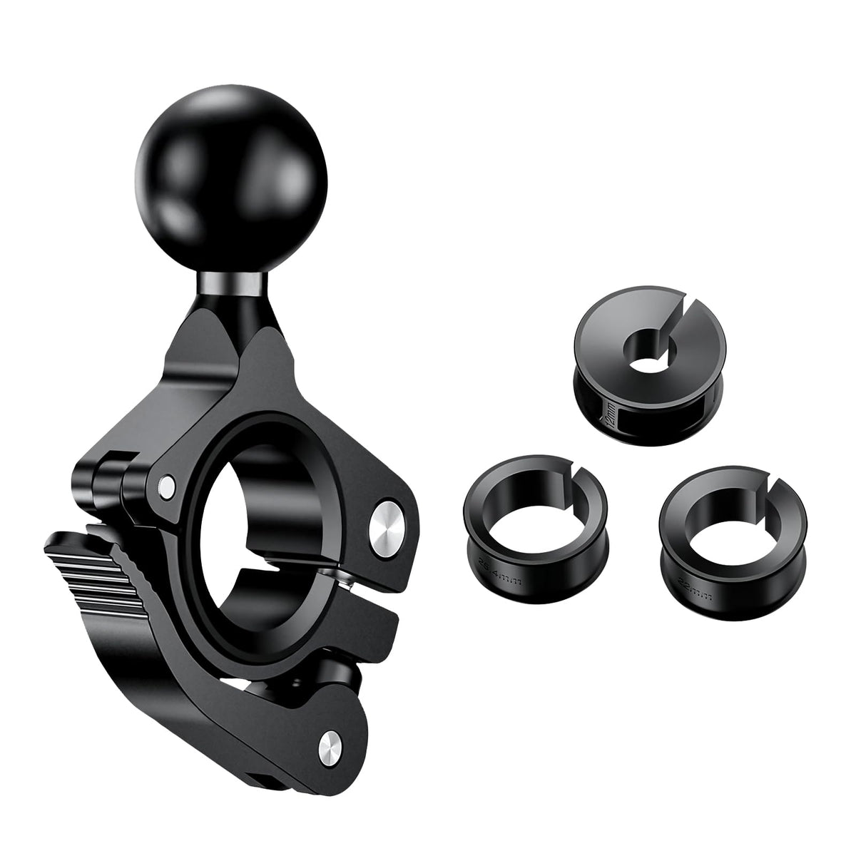1 Inch Ball Mount Base Bike Handlebar Mount For Rails Compatible With Ram Mounts/Imestou 1 Inch Ball Socket Arms Motorcycle Phon