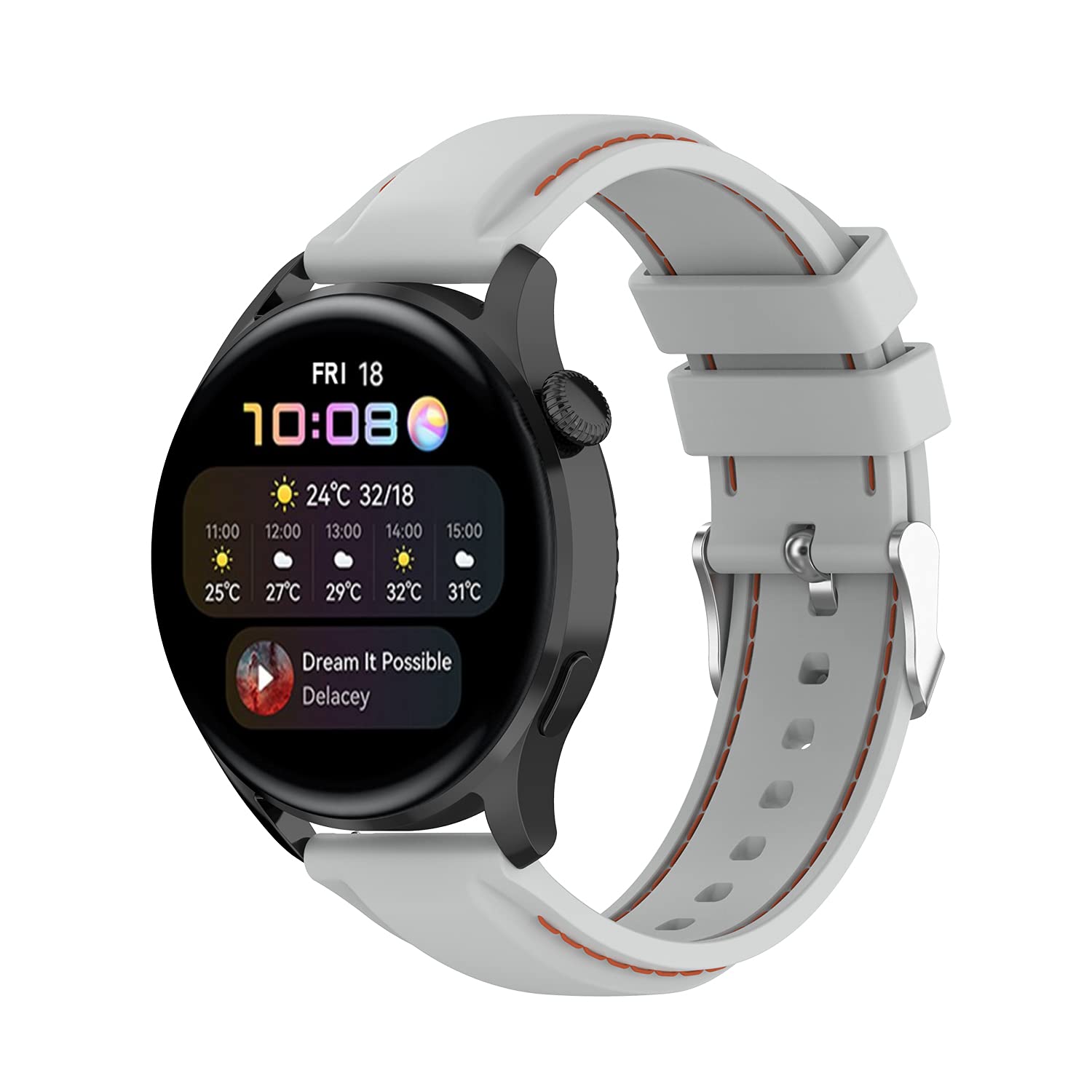 Fitturn Watch Band Compatible With Huawei Watch Gt3 46Mm/Gt2 46Mm/Gt Runner Wrist Strap Compatible With Huawei Watch 3/Watch 3 P