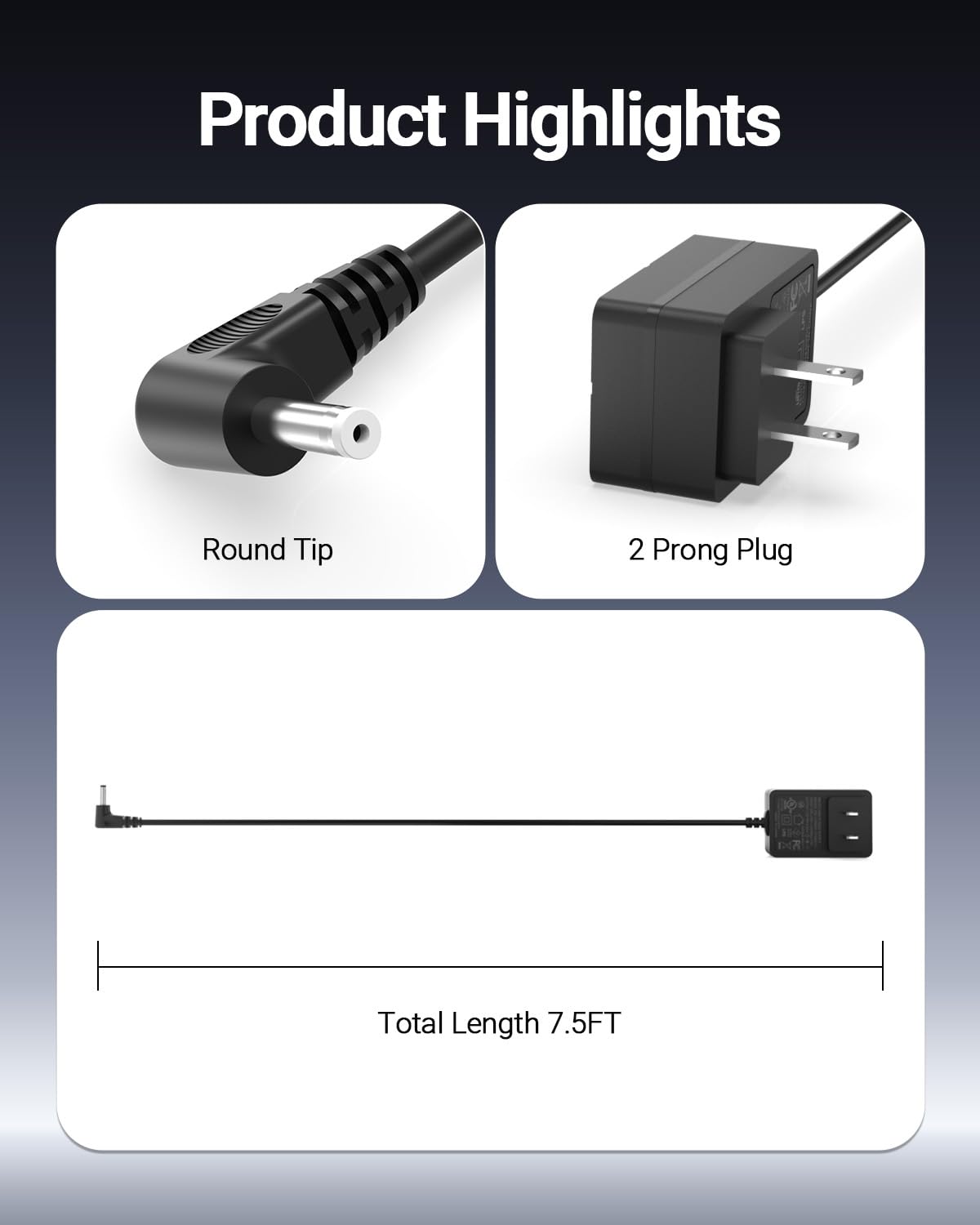 Ul Certified 12V 2A Charger Fit For Gateway Laptop   (For Gwtc116 2Bl,Gwtn156 11Bk,Gwnc21524 Blgwtc116 2Bk,N11Sp3 Gwtn133 Gwtn14
