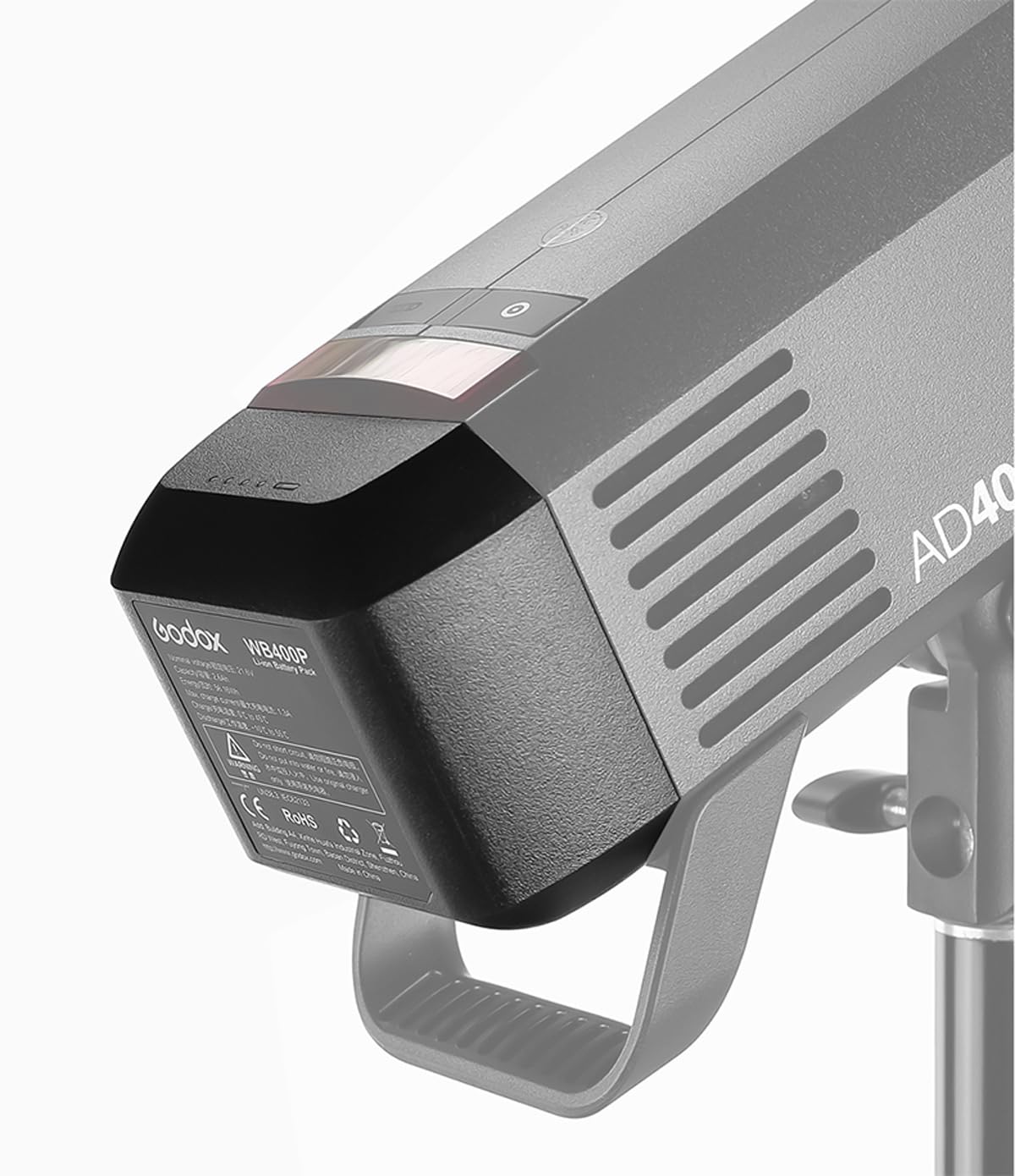 Godox Wb400P Wb400Pa Lithium Ion Battery Pack,21.6V/2600Mah 56.16Wh For Ad400Pro Outdoor Flash Strobe Light