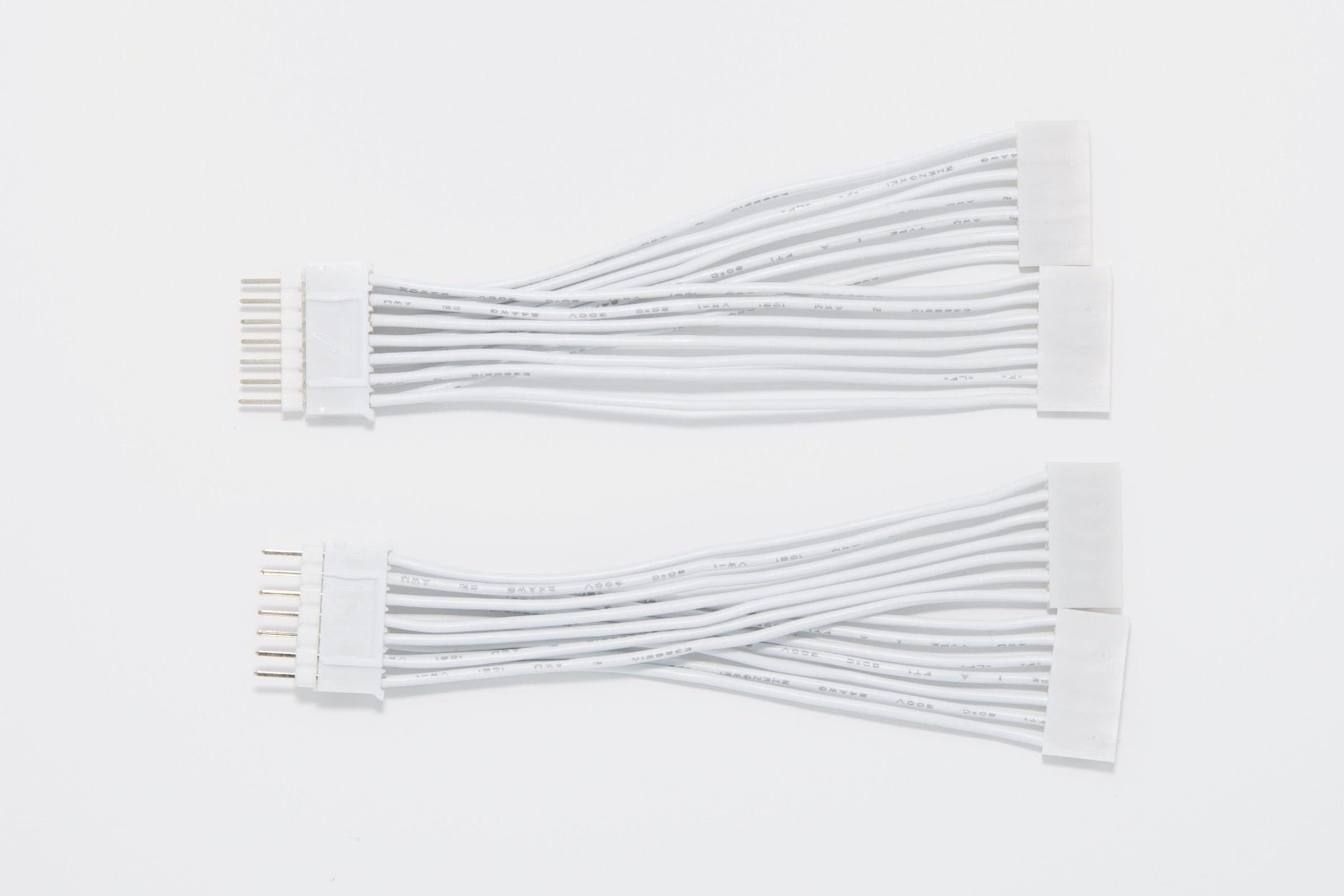 Litcessory Splitter For Cync [Formally C By Ge] Smart Light Strips (2 Pack, White)