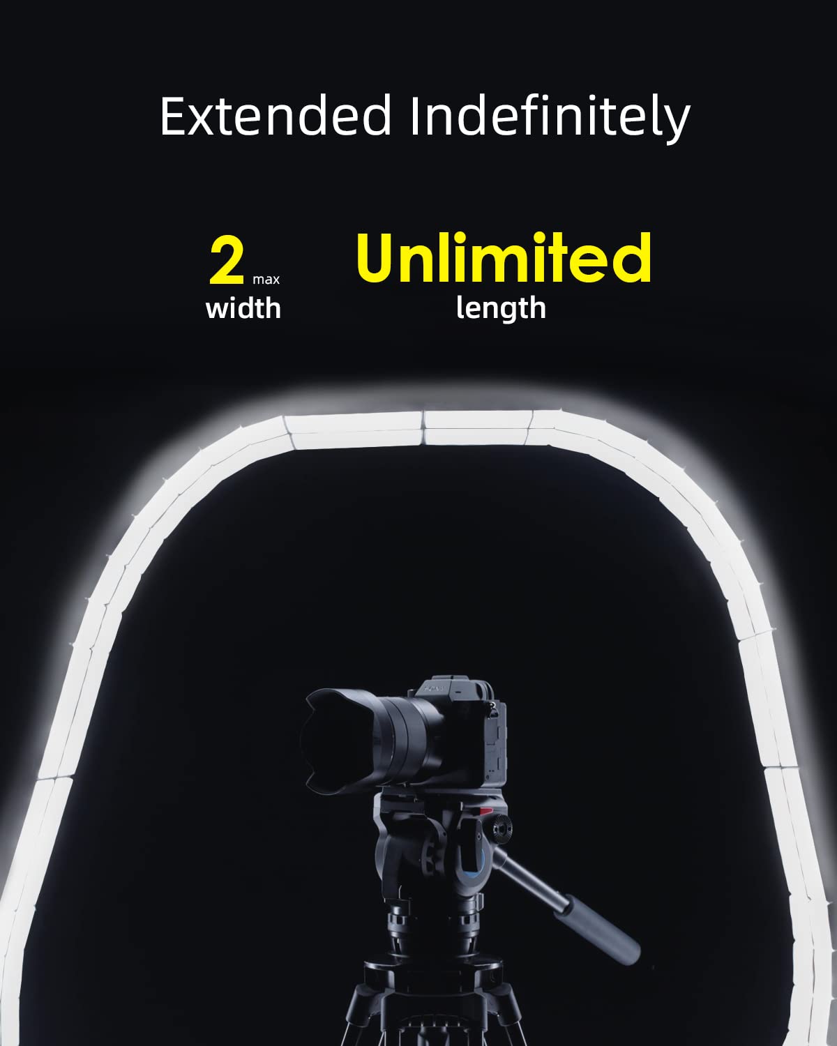 Sirui B25Rd Bendable Rgb Video Light, Led Panel Light For Studio Photography Lighting, Adjustable 360 Full Color, 2700 8500K, Qu