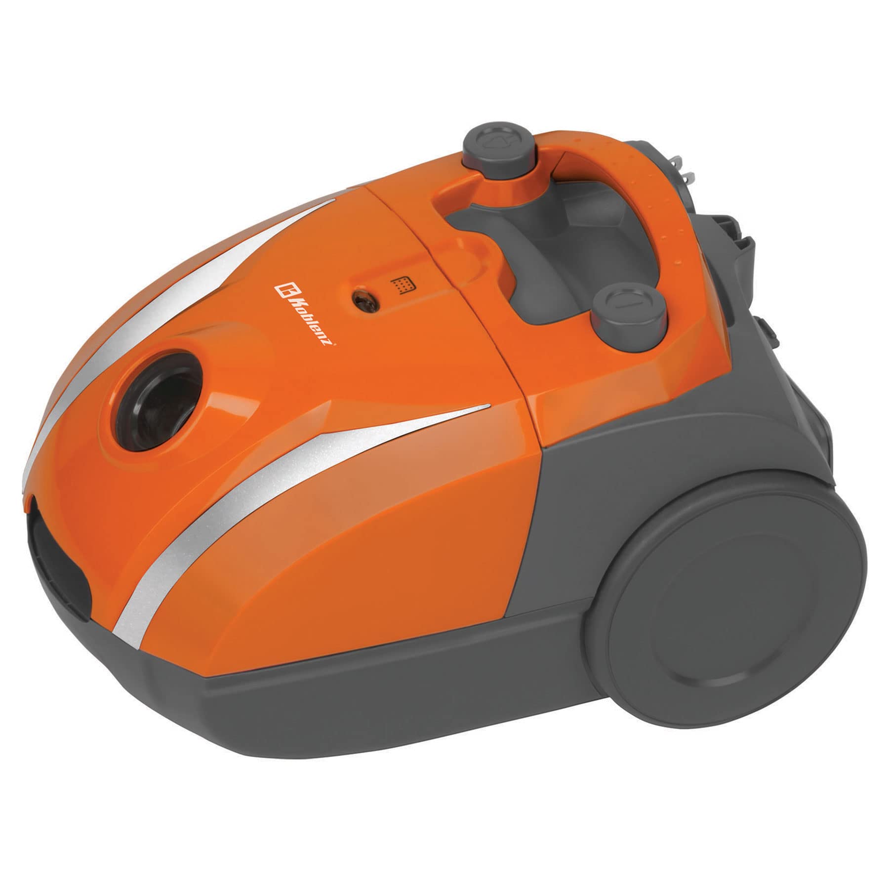 Koblenz Canister Vacuum Cleaner Corded, Orange/Gray