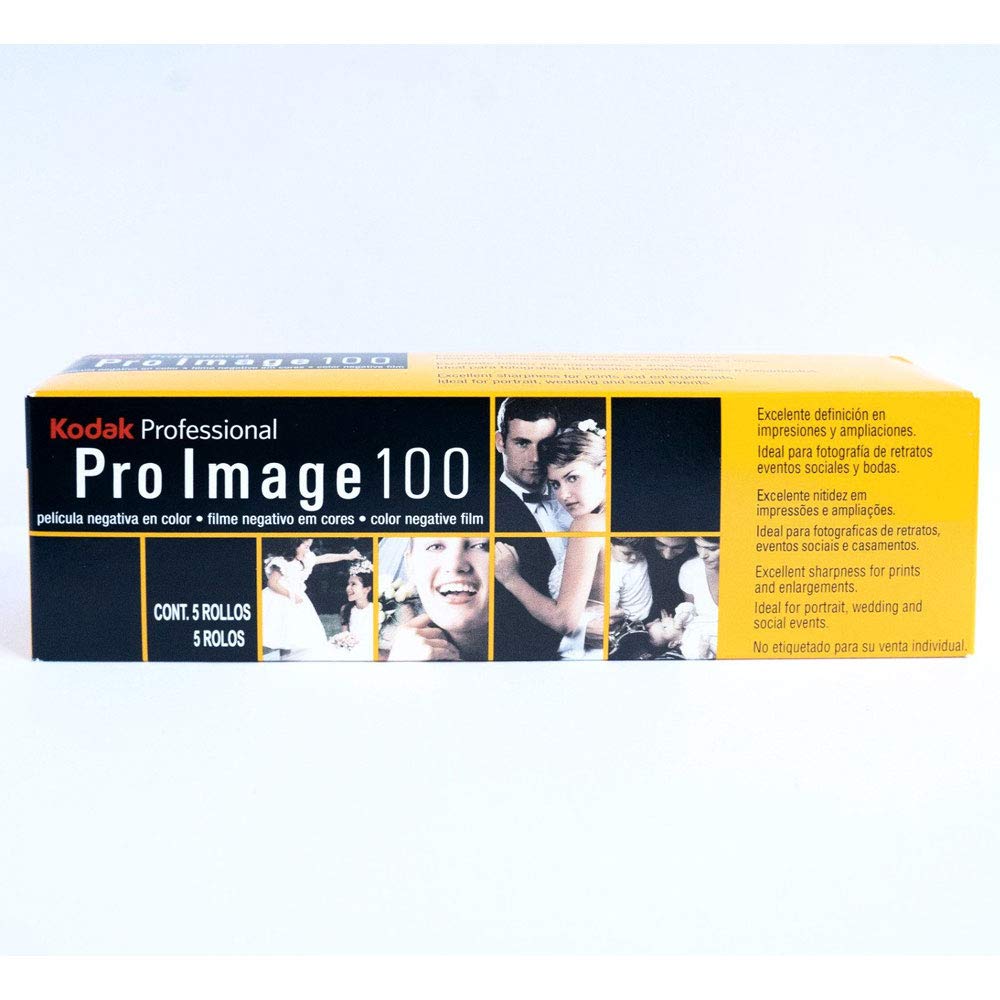 Kodak Pro Image 100 Professional Iso 160, 35Mm, 36 Exposures, Color Negative Film (5 Roll Perpack)