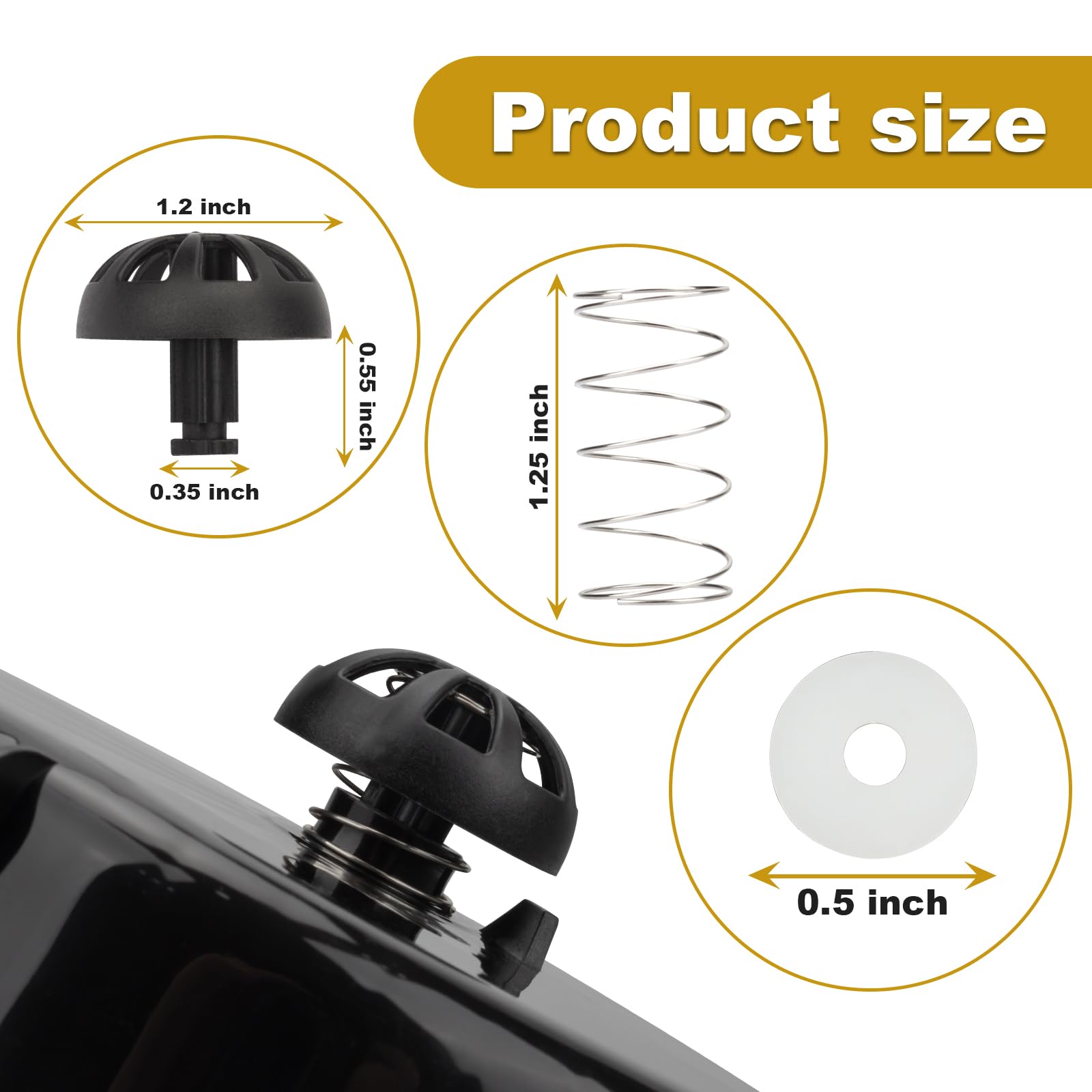 Fits For Mr Coffee Replacement Basket Hamilton Beach Coffee Maker Parts,2 Pack Coffee Machine Brew Basket Bottom Spring Loaded S