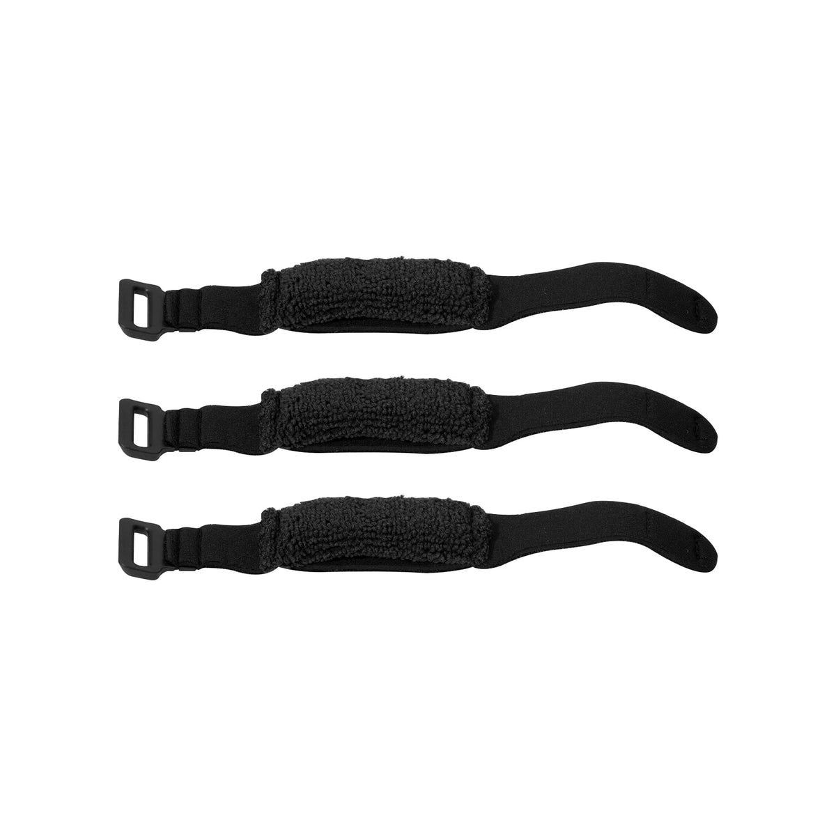 Cheerock 3Pcs Bass Guitar String Mute Damper, Cotton Bass Guitar Fret Wrap Mute, Adjustable Guitar String Dampener, Bass Guitar 