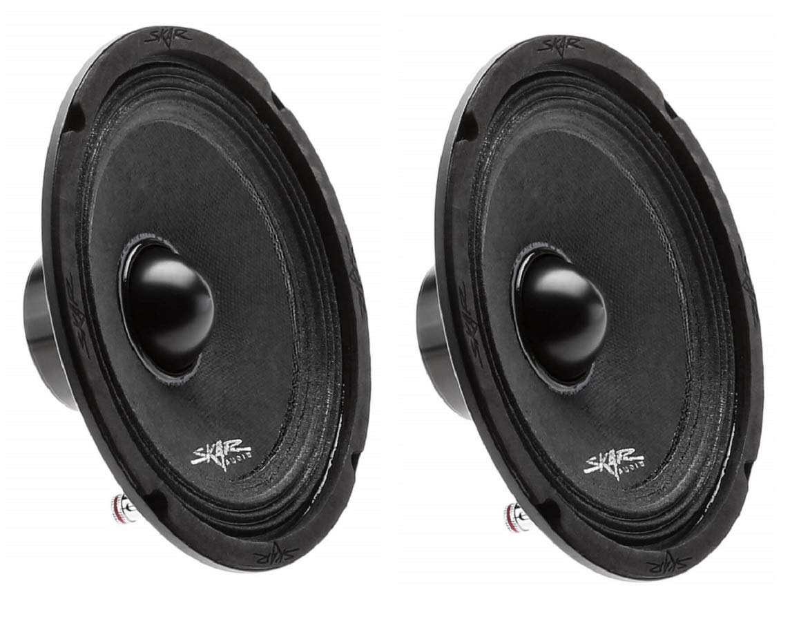 (2) Skar Audio Npx65 4 6.5' 300 Watt 4 Ohm Neodymium Pro Audio Mid Range Loudspeaker   2 Speakers