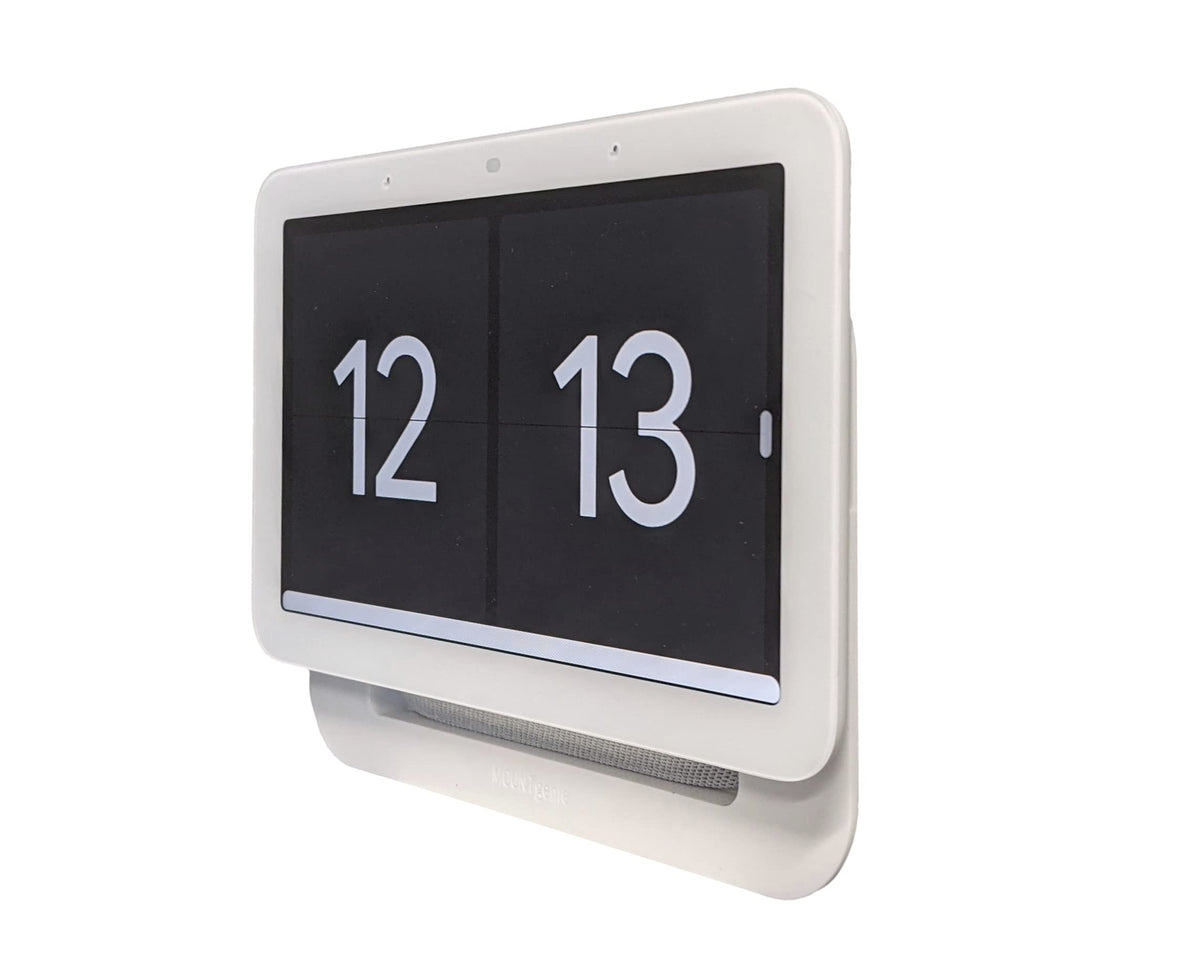 Mount Genie Simple Built In Google Nest Hub Gen 2 Wall Mount [Does Not Fit 2018 Gen 1]: The Perfect Smart Home Command Center | Poe Option Available | Designed In The Usa