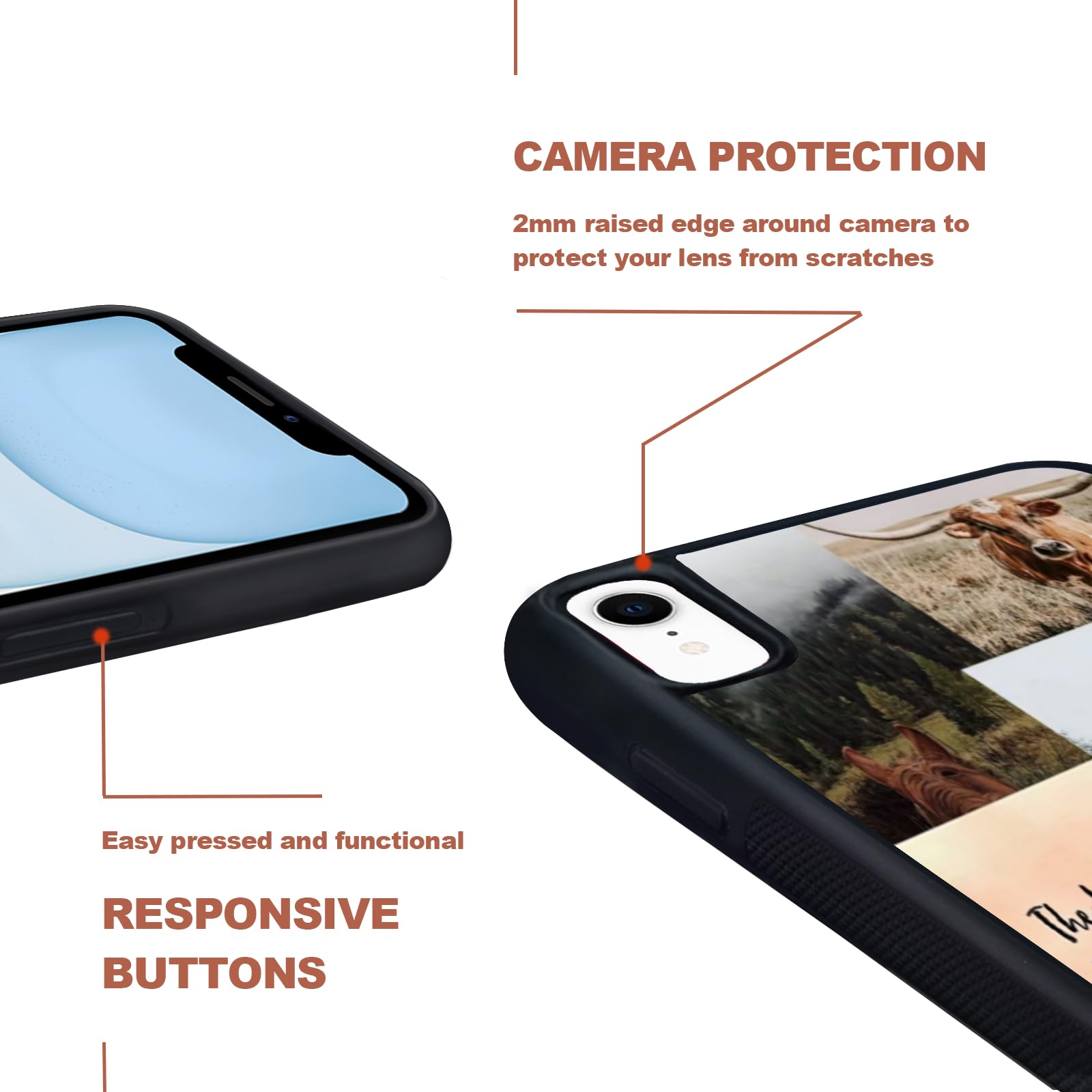 Traday Western Phone Case Compatible With Iphone Xr Horse Phone Case