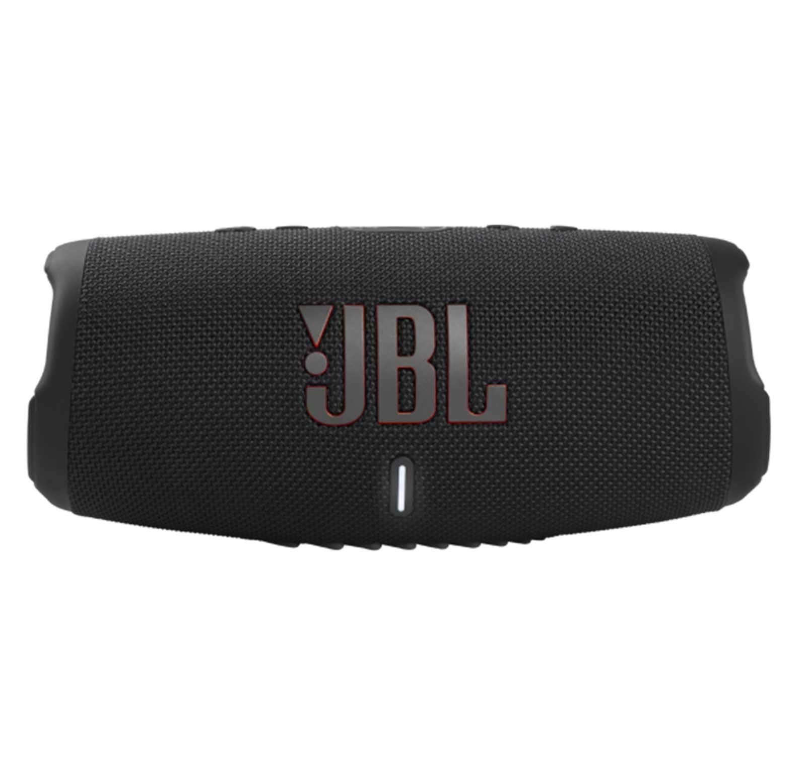 Jbl Charge 5 Portable Waterproof Wireless Bluetooth Speaker Bundle With Divvi! Protective Hardshell Case - Black