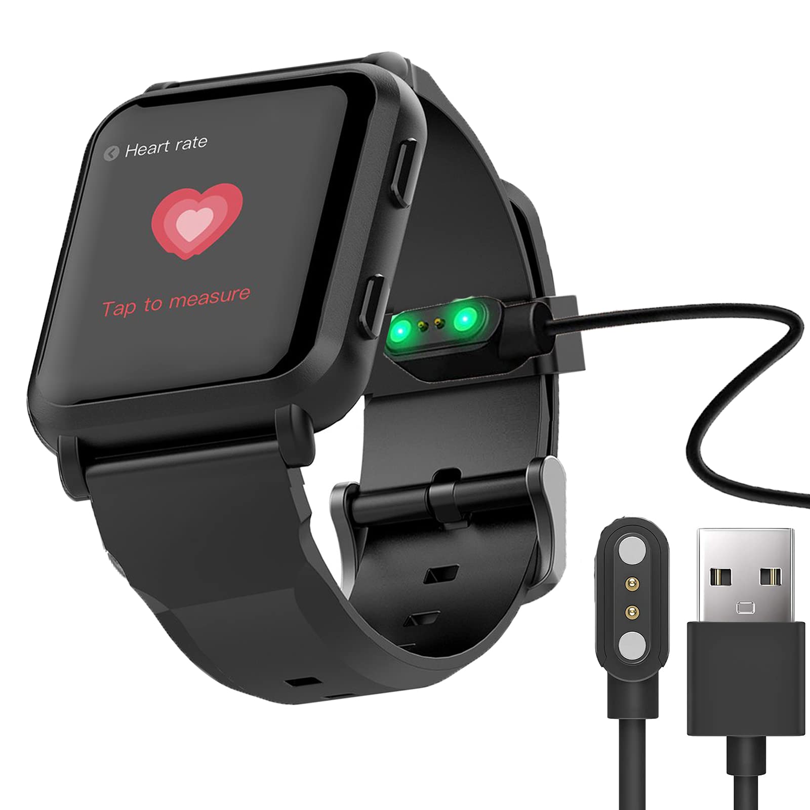 Compatible With 3Plus Vibe Plus Charger, Lamshaw Magnetic Usb Charging Cable Replacement Charger Cable Compatible With 3Plus Vib