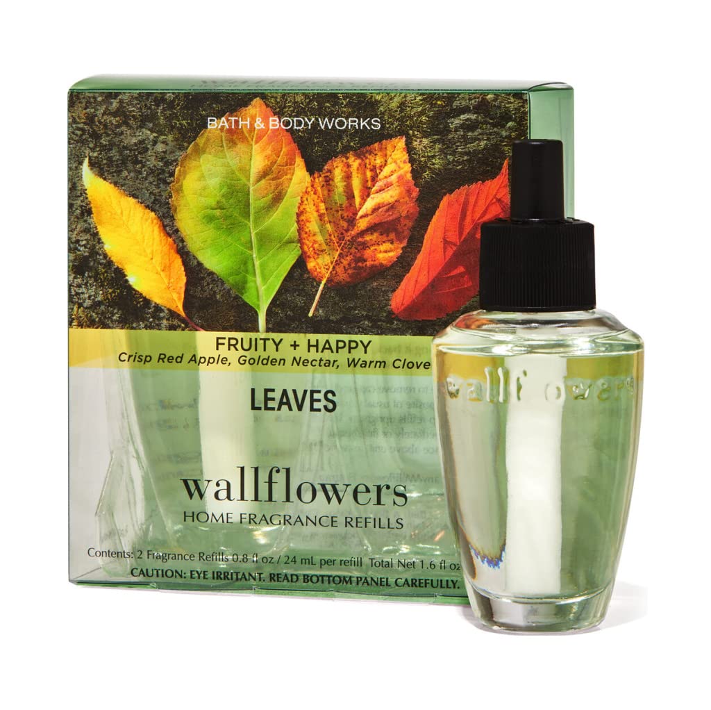 Bath And Body Works New Look! Leaves Wallflowers 2 Pack Refills
