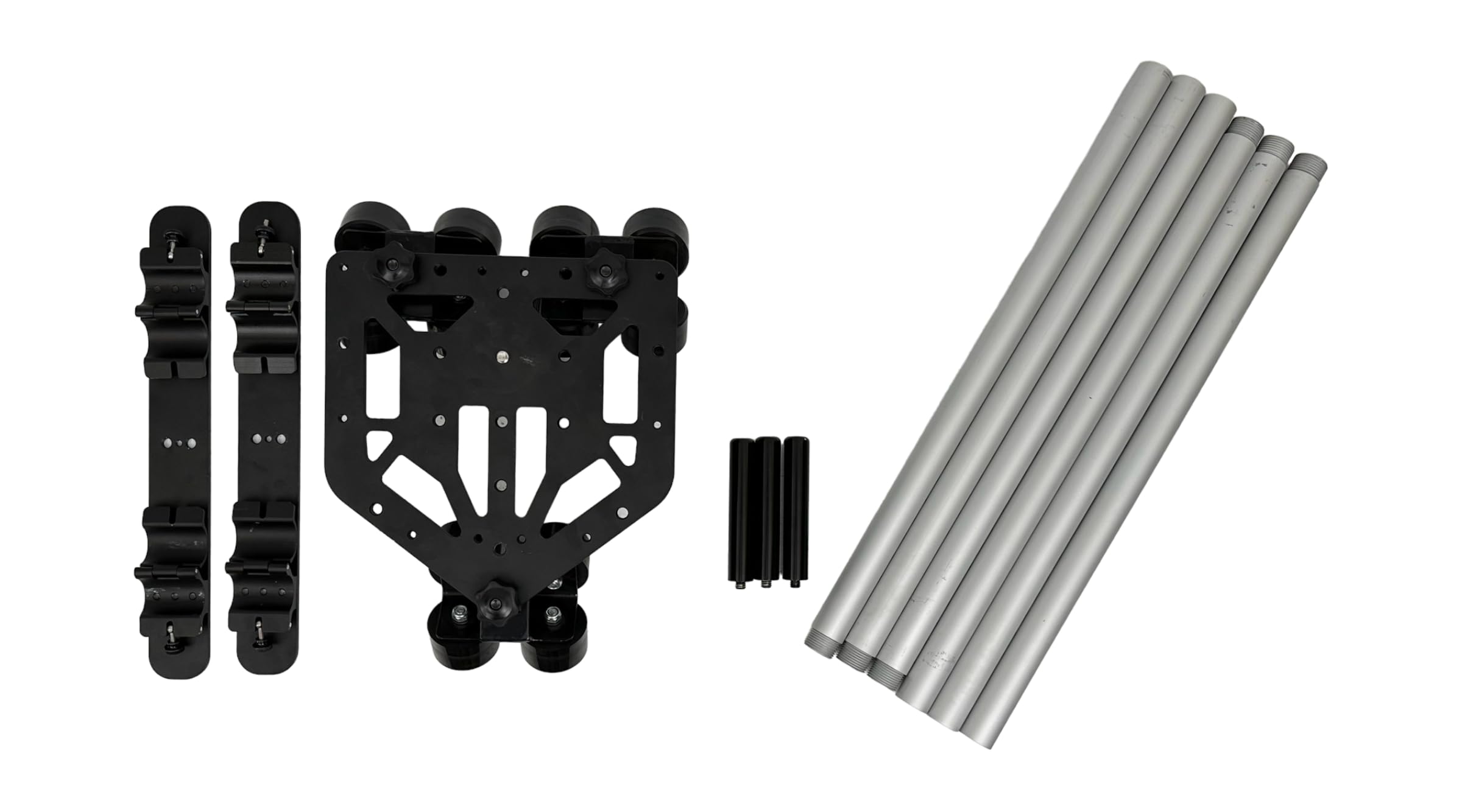Glide Gear DEV 4 Video Camera Roller Slider Dolly - Black, Durable Design for Smooth Tracking Shots