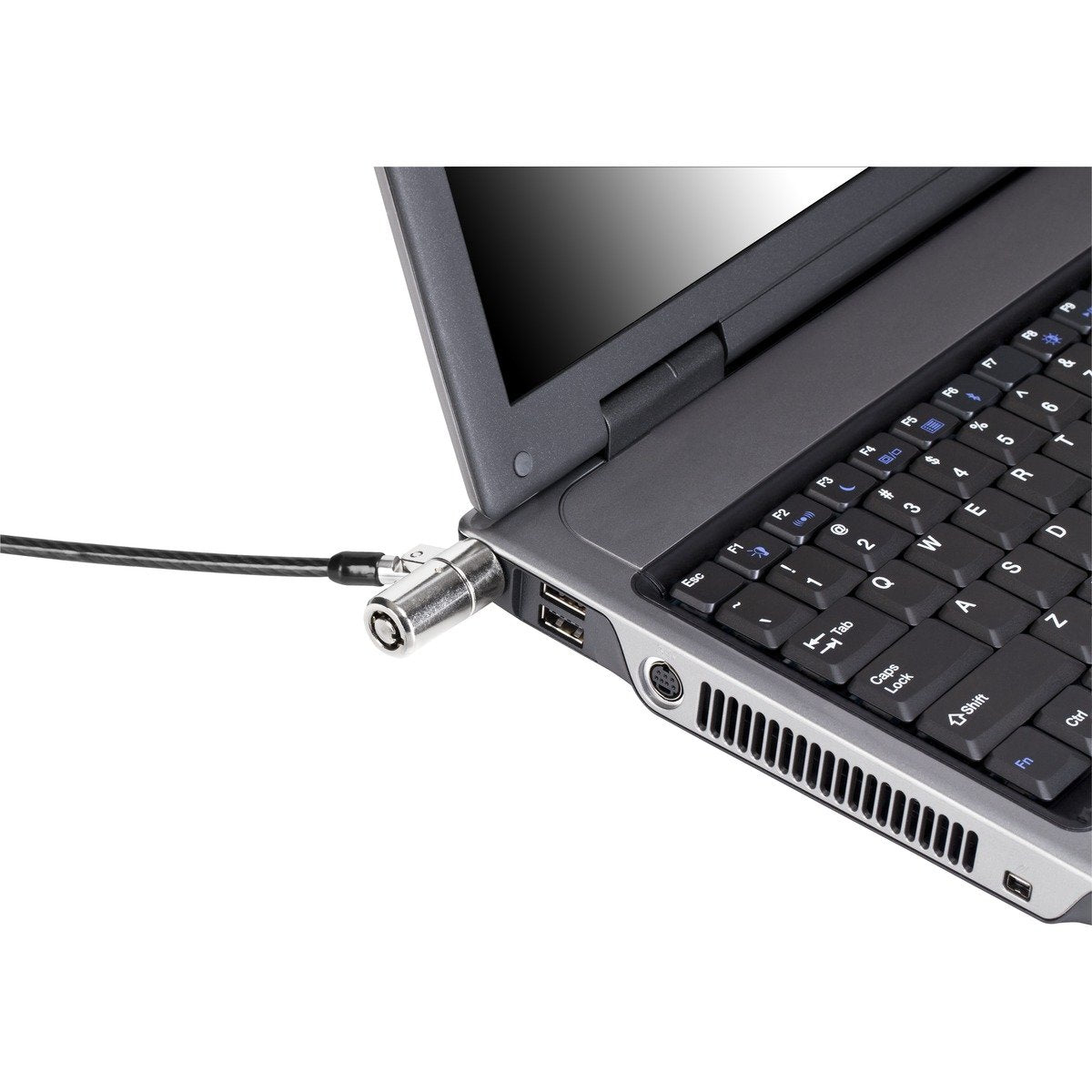 Targus Defcon T-Lock Keyed Cable Lock For Laptop Computer And Desktop Security (Asp48Usx)