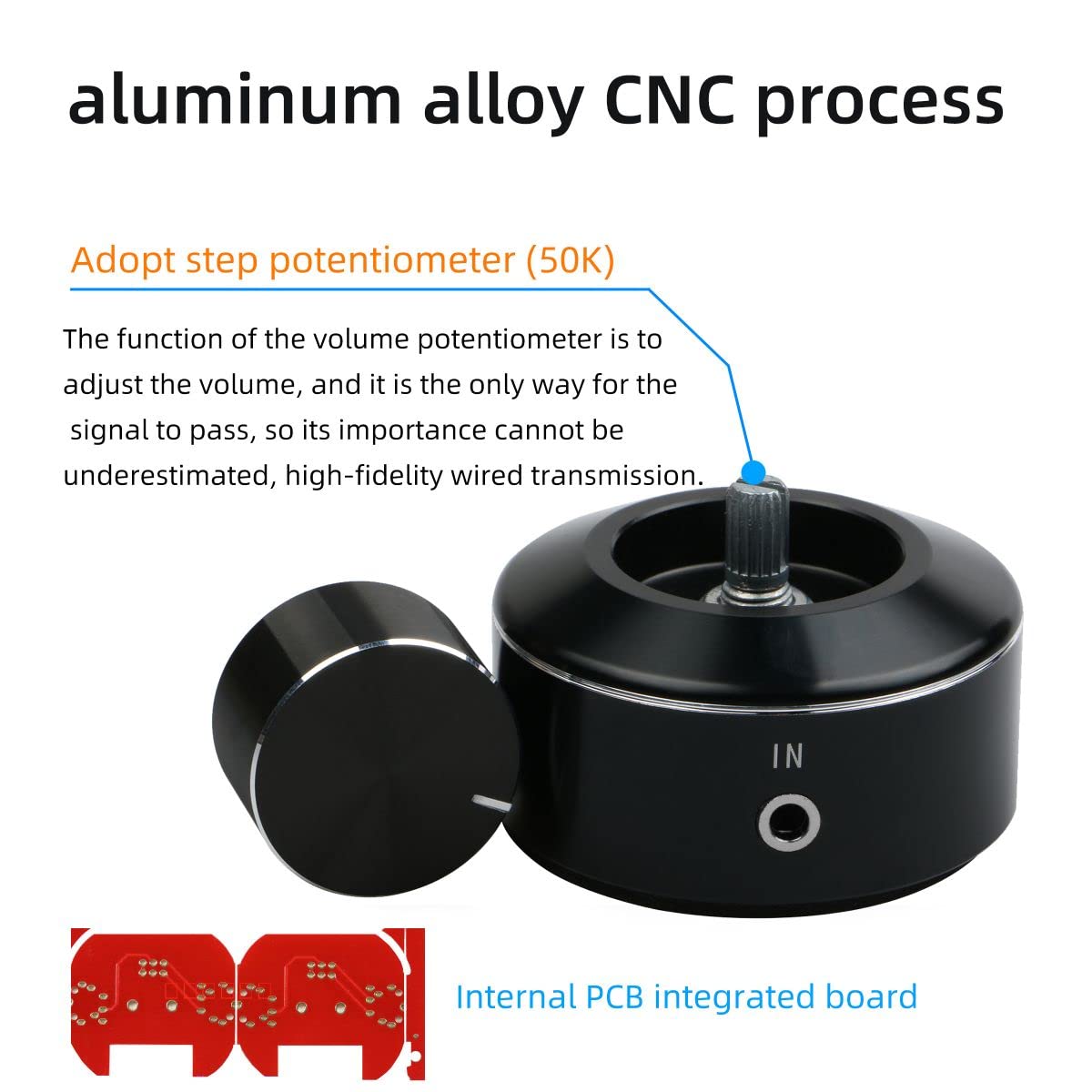 Kguss Mini Active Volume Control Knob Volume Controller 3.5Mm Audio Adjuster Pc Speaker Amplifier Switcher,Volume Control Knob Speaker Audio Adjuster For Win10/8/7/Vista/Xp/Mac Kl