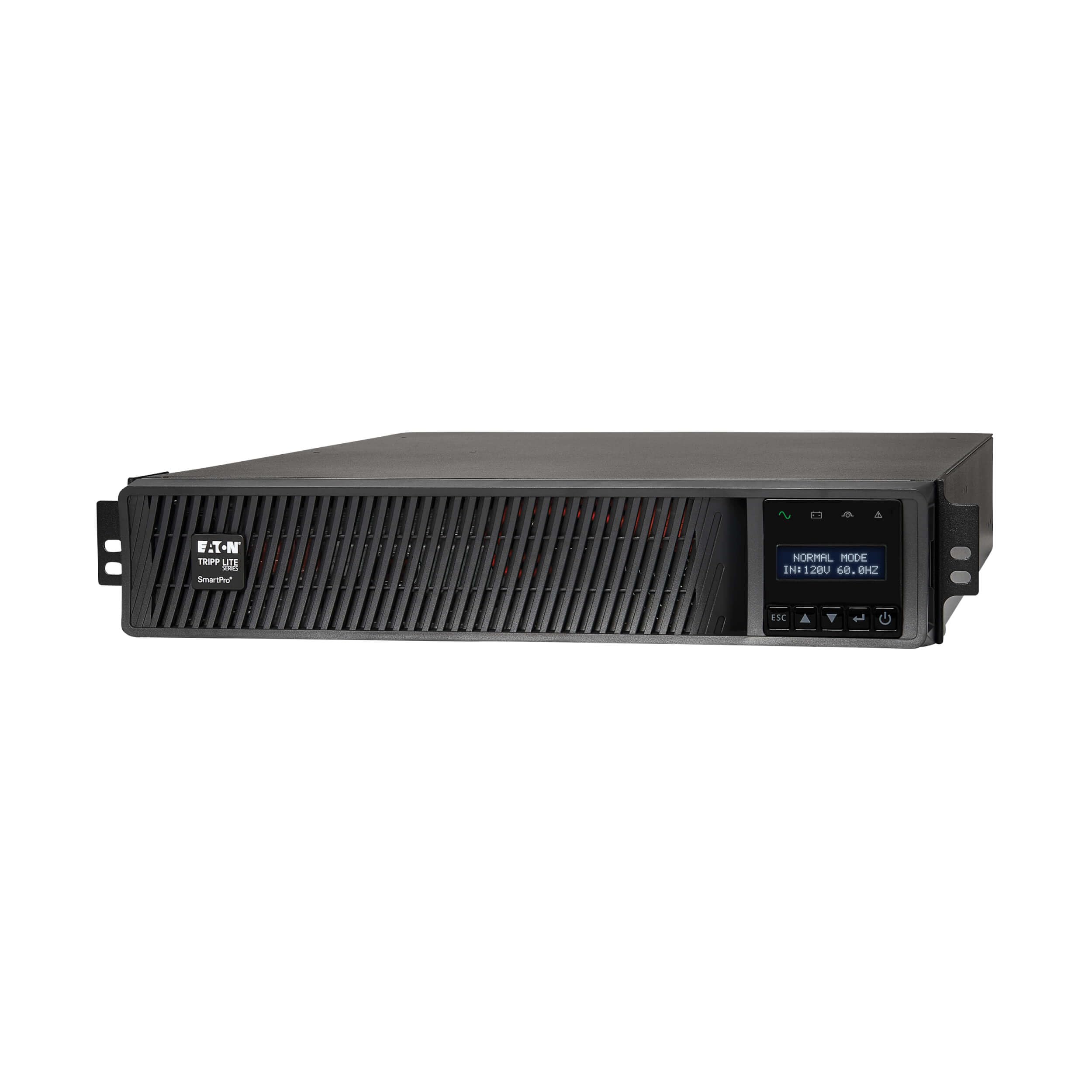 Tripp Lite Eaton Series 2200Va Smart Ups Back Up, Sine Wave, 120V, 1950W, 7 Outlets, 2U Rackmount Or Tower, Network Card Install