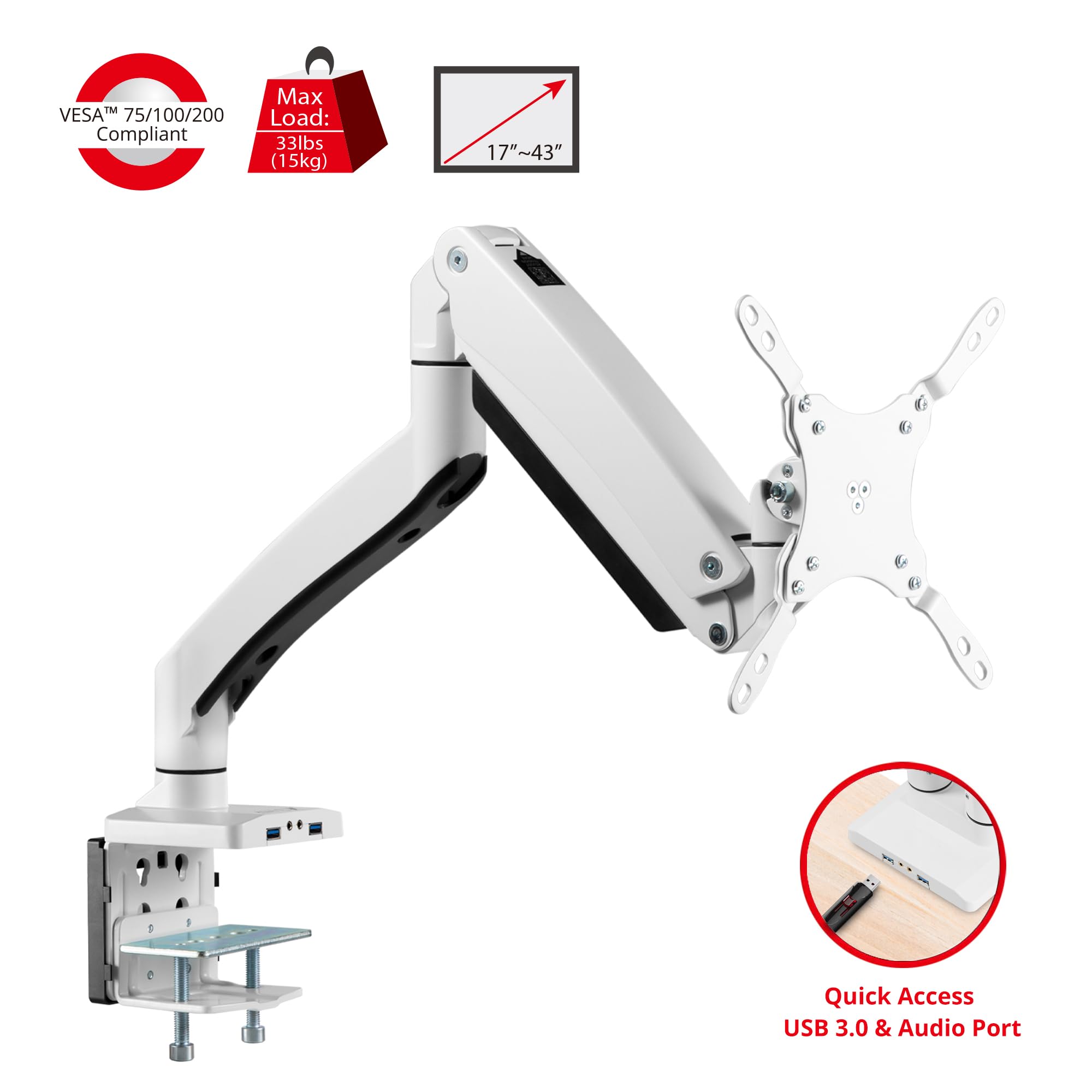 Single Mount With Usb Ports