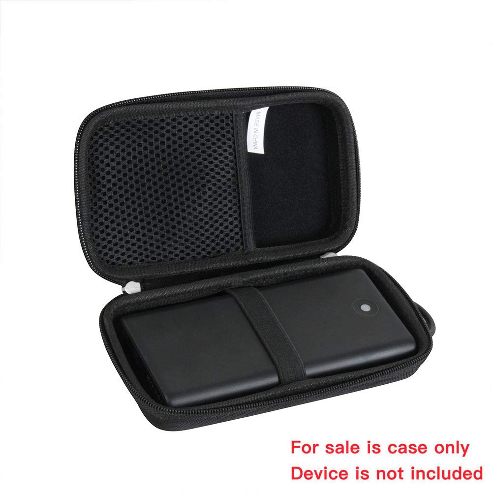 Hermitshell Hard Travel Case For Ekrist/Lanluk Portable Charger Power Bank 25800Mah(Black)