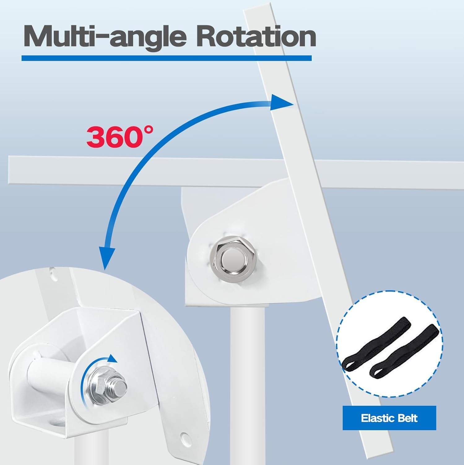 Rehoseup Heavy Duty Projector Stand, 33Lb Load Bearing & 22-55 Height Adjustable, For Projector/Laptop/Dj Gear, Outdoor/Office/S