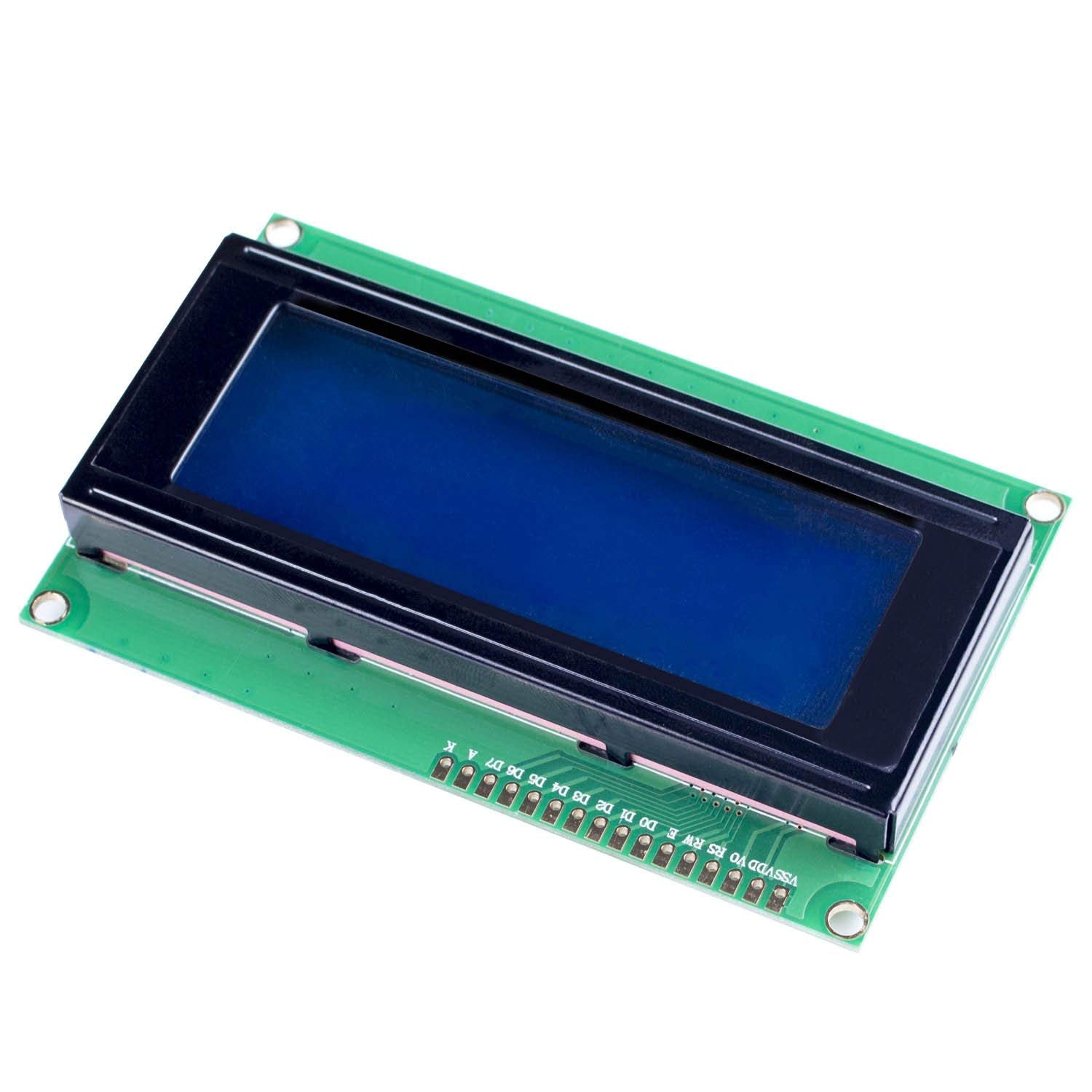 Sunfounder Lcd2004 Module With 3.3V Backlight Compatible With Arduino R3 Mega2560 Raspberry Pi Display Of 20X4 White Characters
