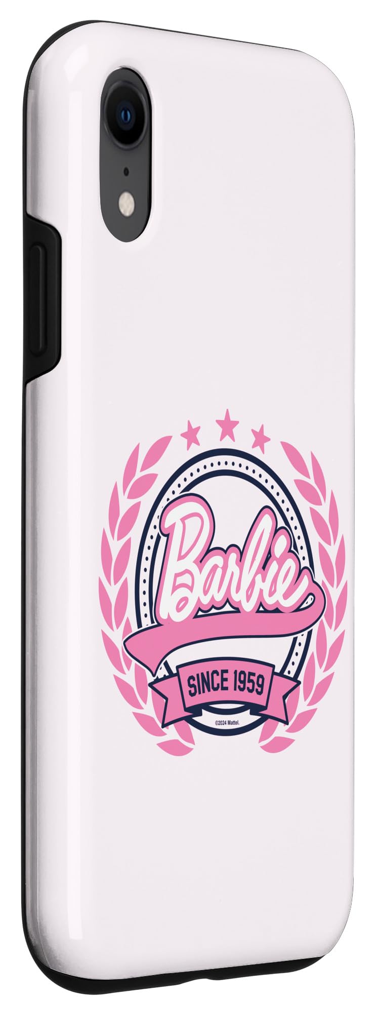 Iphone Xr Barbie   Varsity Collegiate Seal Since 1959 Logo Case