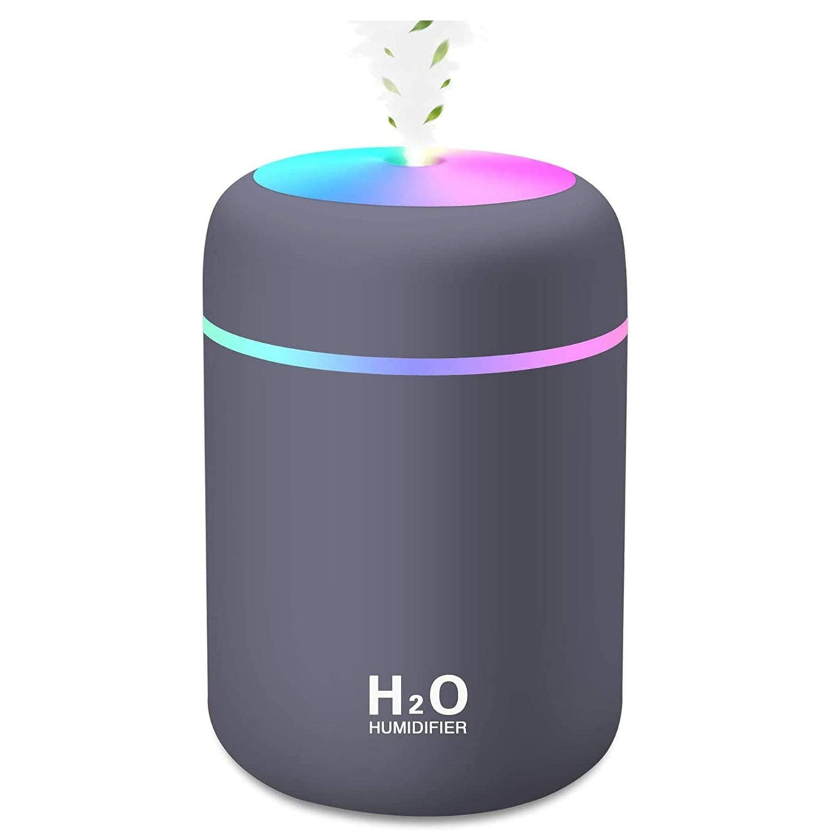 Minipure Mini Portable 300Ml Cool Mist Personal Usb Humidifier (Gray)