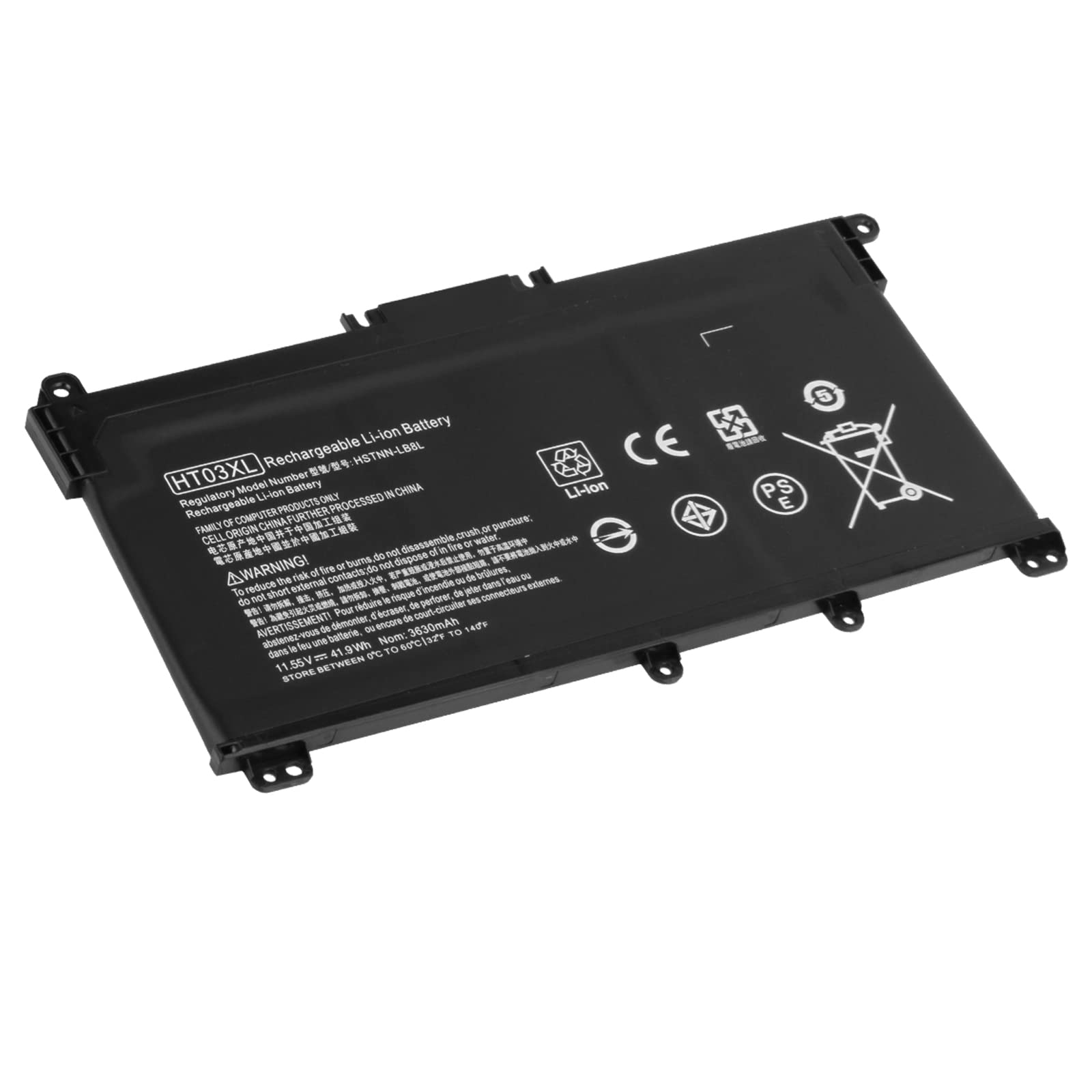 Ht03Xl Battery Replacement For Hp Pavilion 14 Ce 14 Cf 14 Ck 14 Cm 14 Df 14 Dh 14 Dq 14Q Cy 14S Cf 14S Dq 14 Fq 15 Cs 15 Cw 15 D