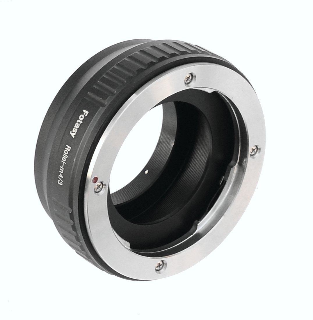 Fotasy Rollei Qbm Lens To Micro 4/3 Adapter, Rollei To Mft Adapter, Compatible With Panasonic G9 Gh5 Ii Gm5 Gx7 Gx8 Gx9 Gx850 G9
