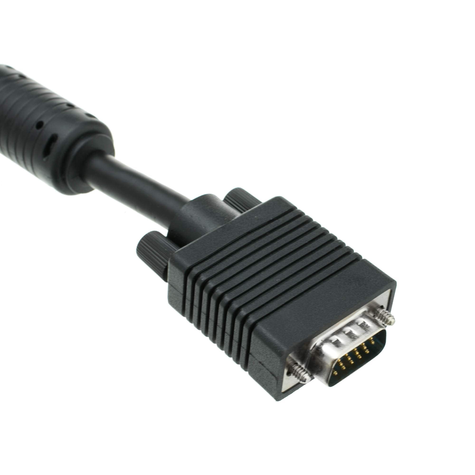 Cablewholesale Vga Extension Cable Svga Male To Female Hd15 Male To Hd15 Female Double Shielded Monitor Video Coaxial Cable With