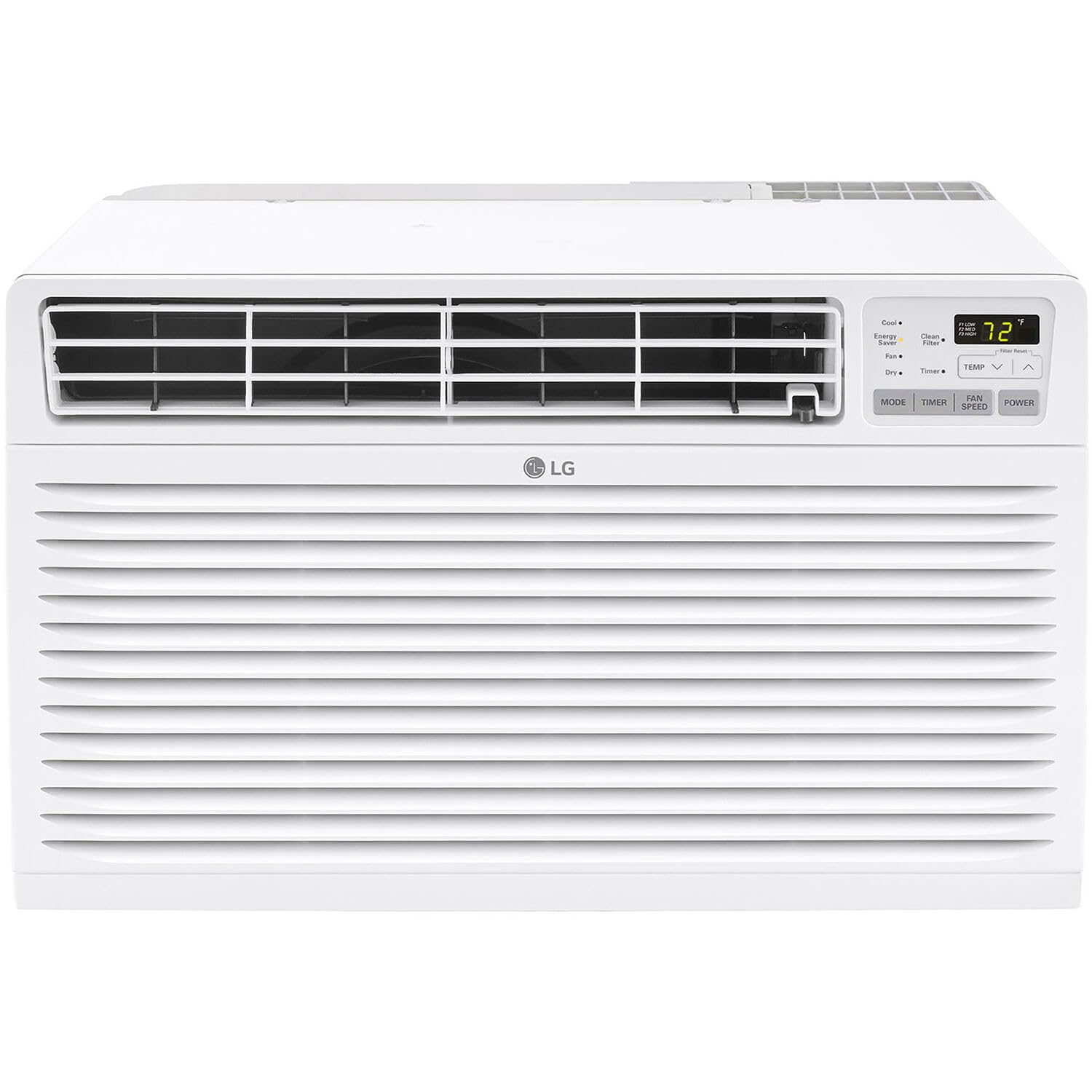Lg 11,800 Btu Through The Wall Air Conditioner, 230/208V, Cools Up To 440 Sq. Ft. For Bedroom, Living Room, Apartment, With Remo