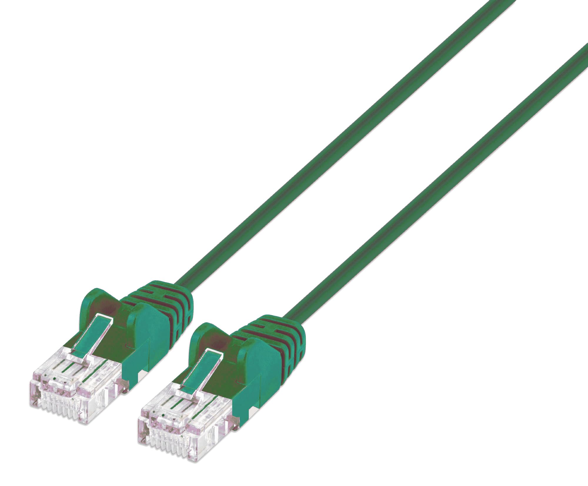 Cat6 U/Utp Slim Network Patch Cable, 5 Ft., Green
