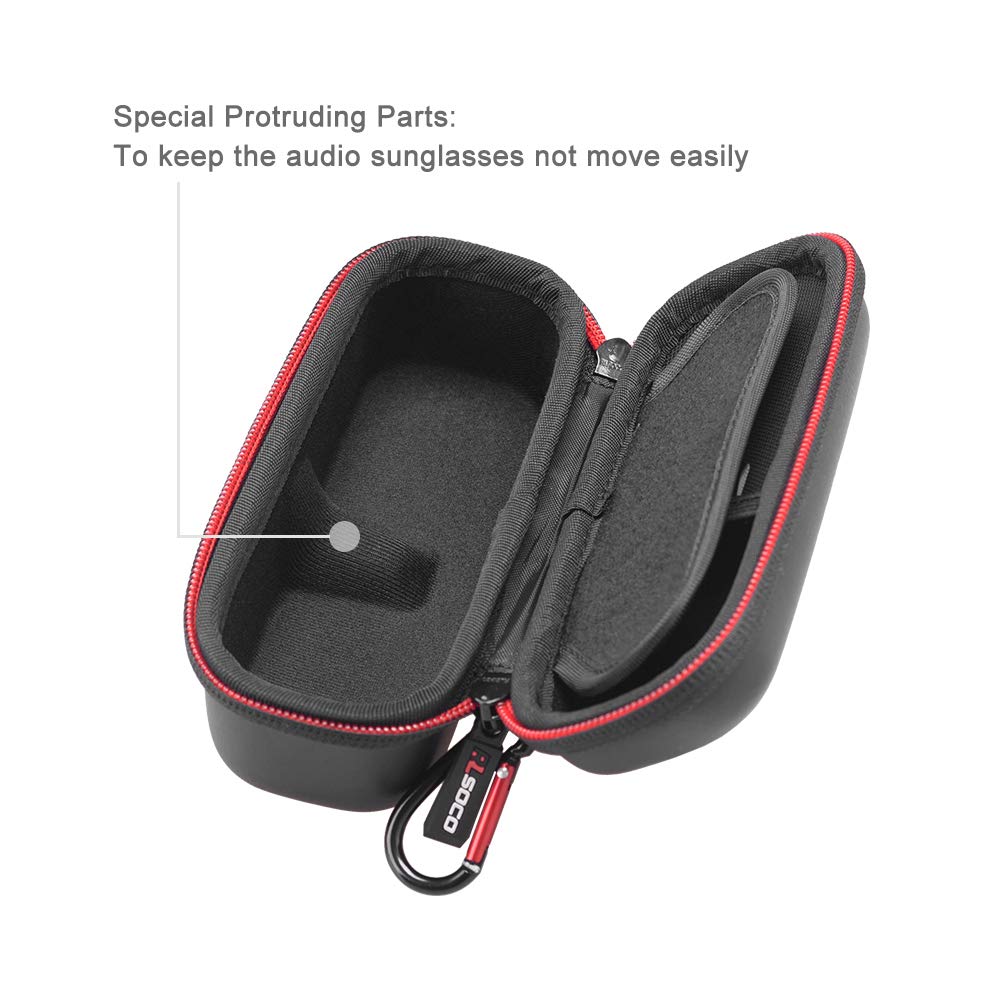 Rlsoco Carrying Case For Bose Frames Audio Sunglasses : Frames Soprano/Frames Tenor/Frames Alto/Frames Rondo Smart Glasses, Bluetooth Audio Sunglasses(Not For Frames Tempo)