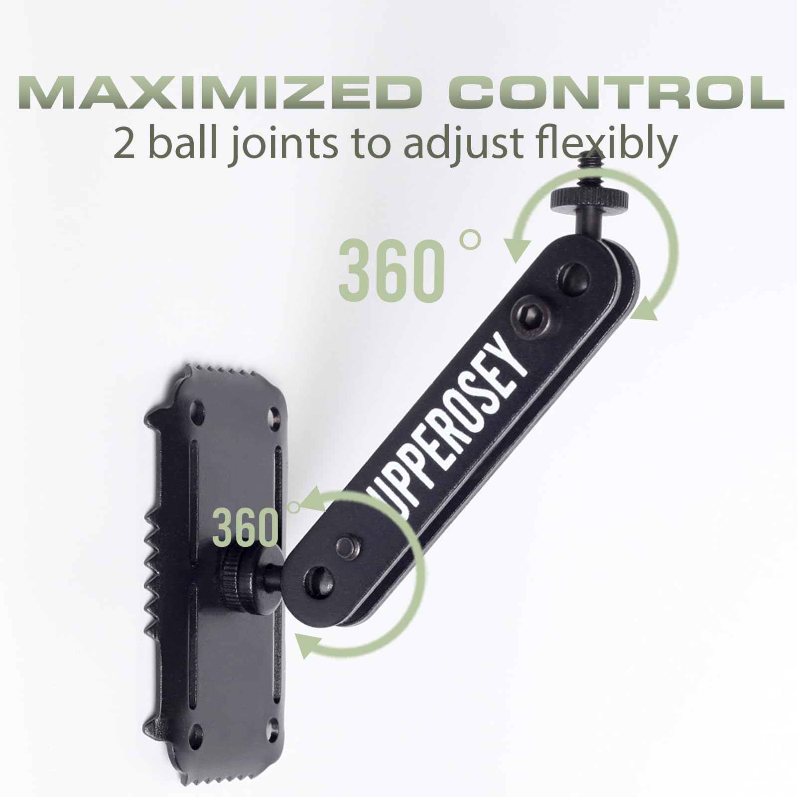 Upperosey Treedude4 Trail Camera Mounting Bracket, Alloy & Built-To-Last Hunting Gear Accessory For Outdoor, Trail Cam Mount W/