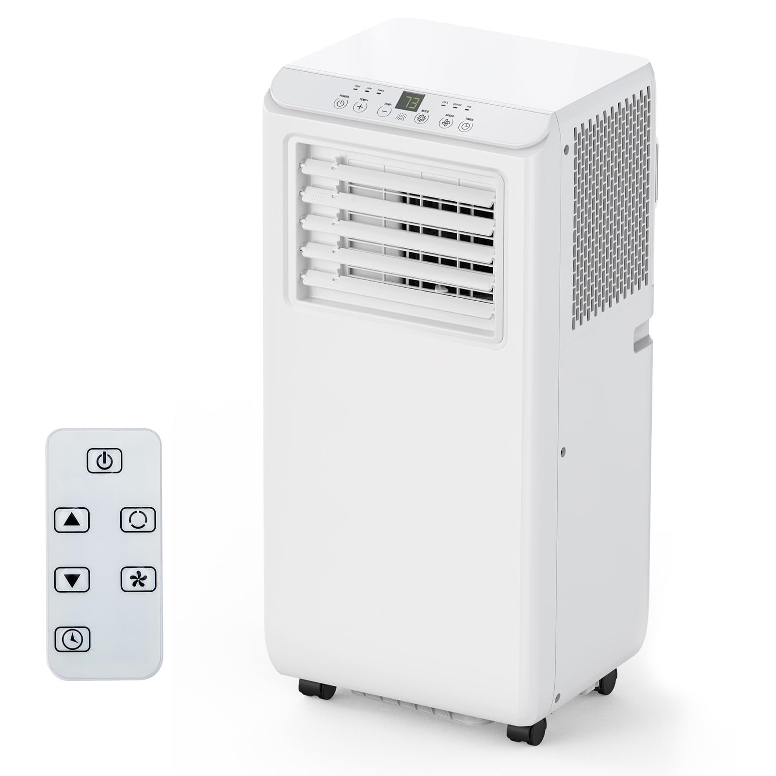 Garvee Portable Air Conditioners, 8,000 BTU Air Conditioner for Bedroom with Fast Cooling, 54dB Quiet, Remote Control, 24h Timer