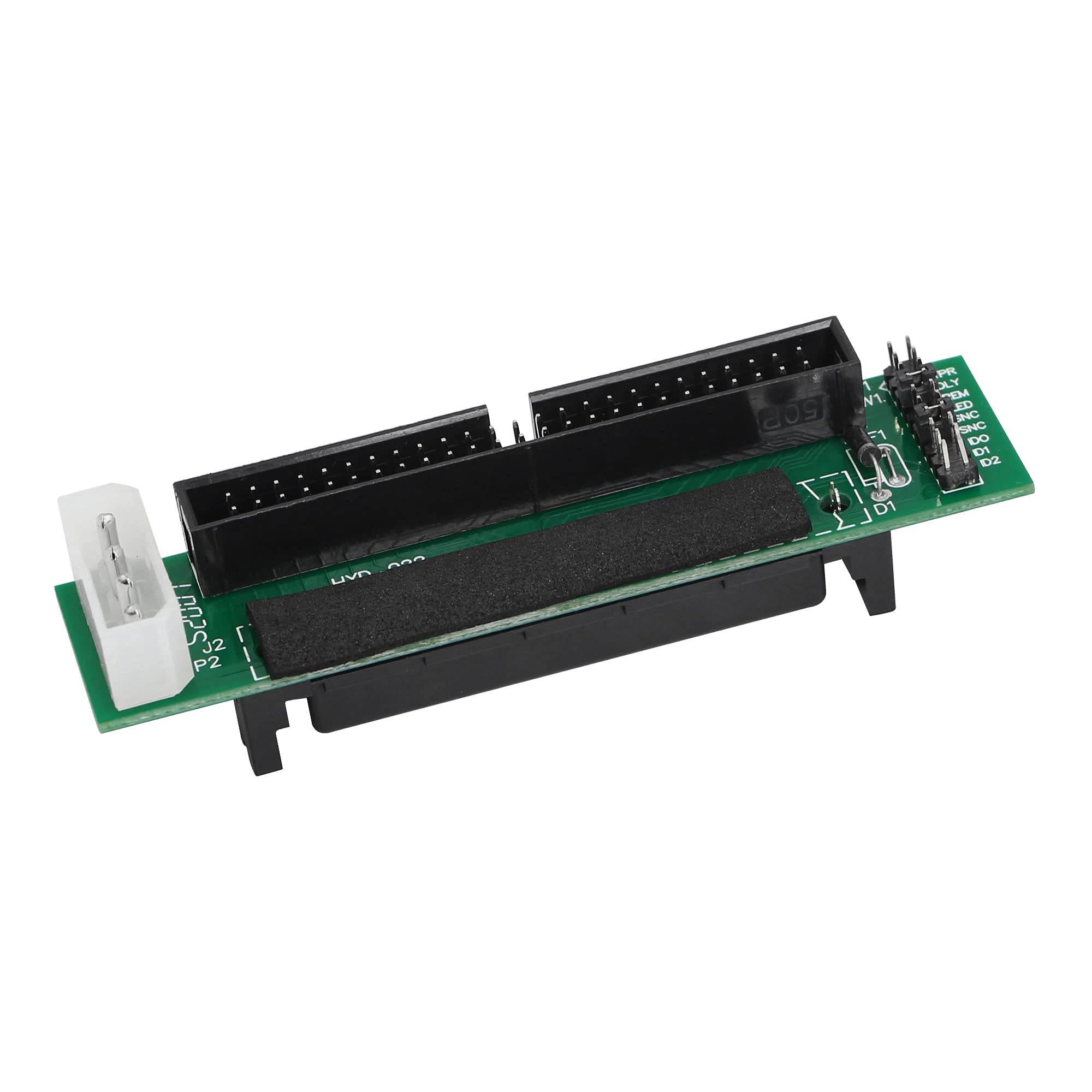 Cerrxian Scsi Sca 80 Pin Female To Ide 50 Pin Male Adapter Converter For Hard Disk, Computer