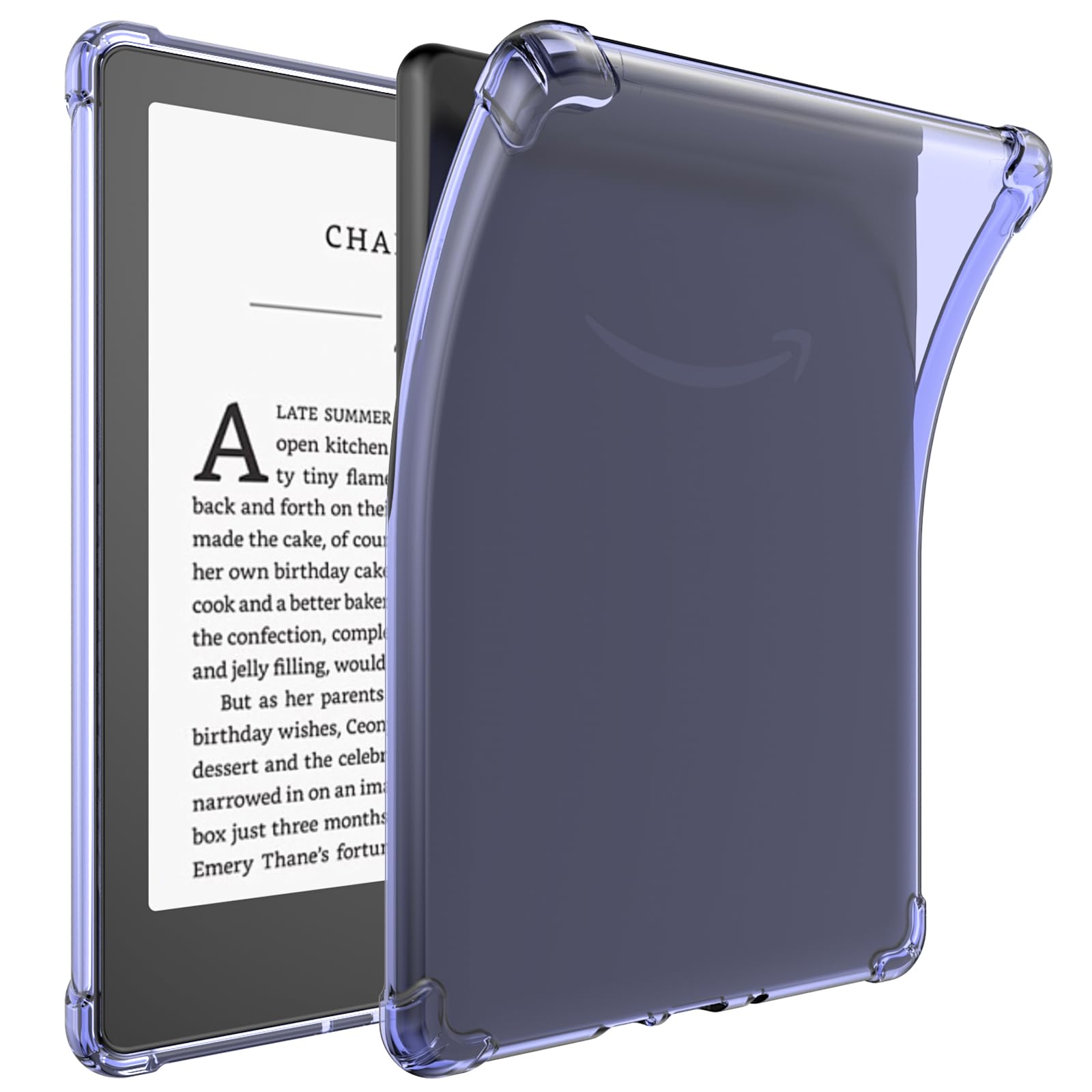 Hotbag Clear Kindle Case For 6.8 All New Kindle Paperwhite 11Th Generation 2021 And Signature Edition Tpu Back Cover, Ultra Slim