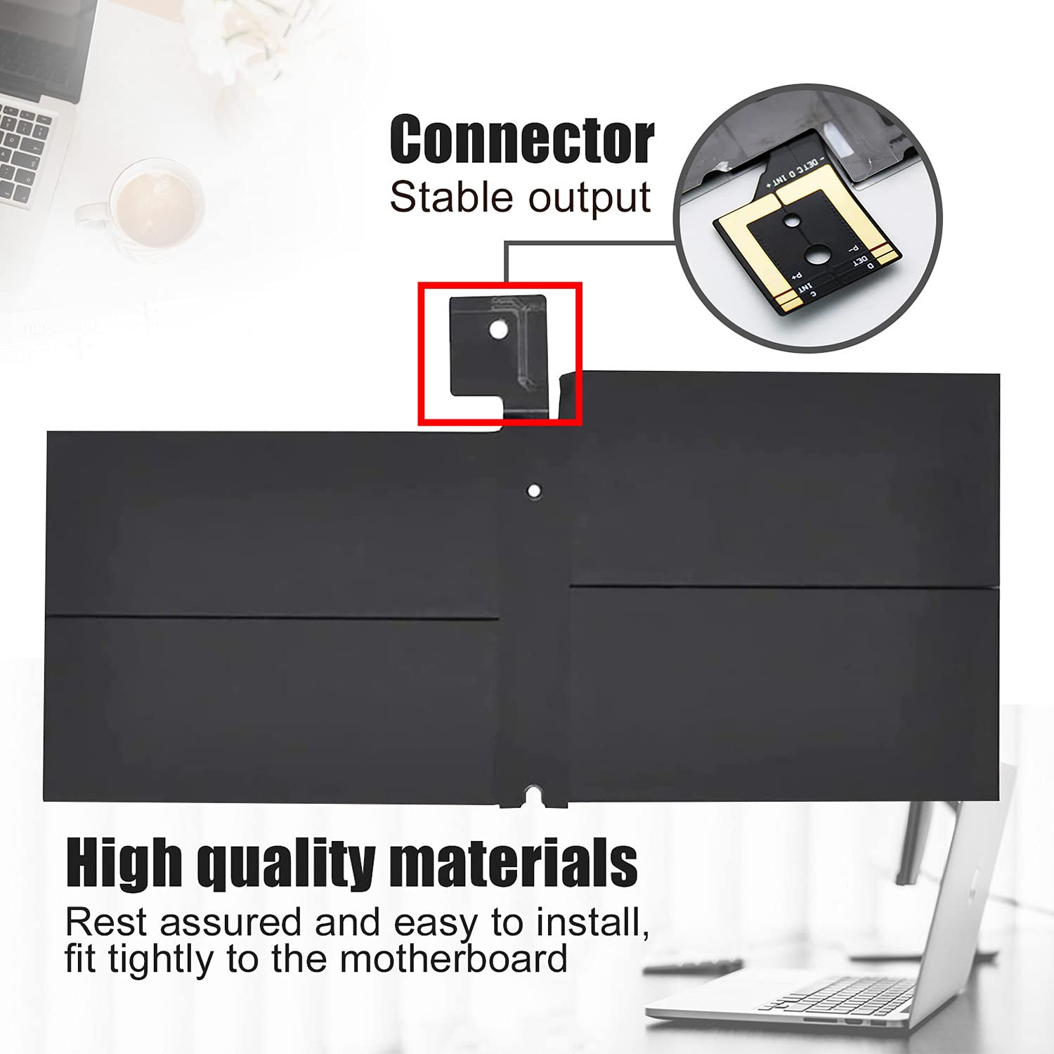G3Hta038H Battery For Microsoft Surface Pro 5Th (Model 1796, 2017) / Surface Pro 6(Model 1807/1809/1796, 2018) 12.3'' 2 In 1, Co