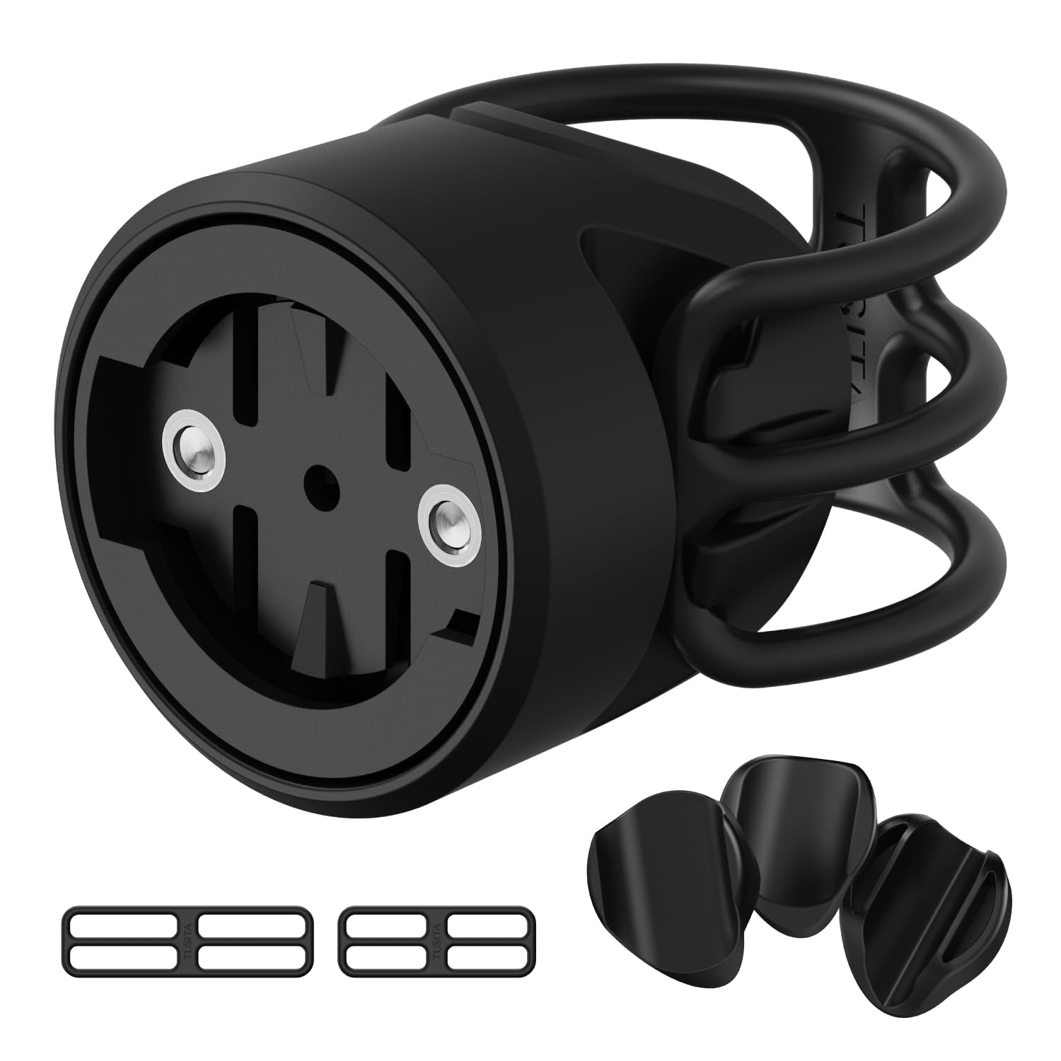 TUSITA Bike Seat Post Mount Compatible with Garmin Varia RTL510 RTL515 RVR315, Rearview Radar - Round,D Shaped,Aero Seat Post Co