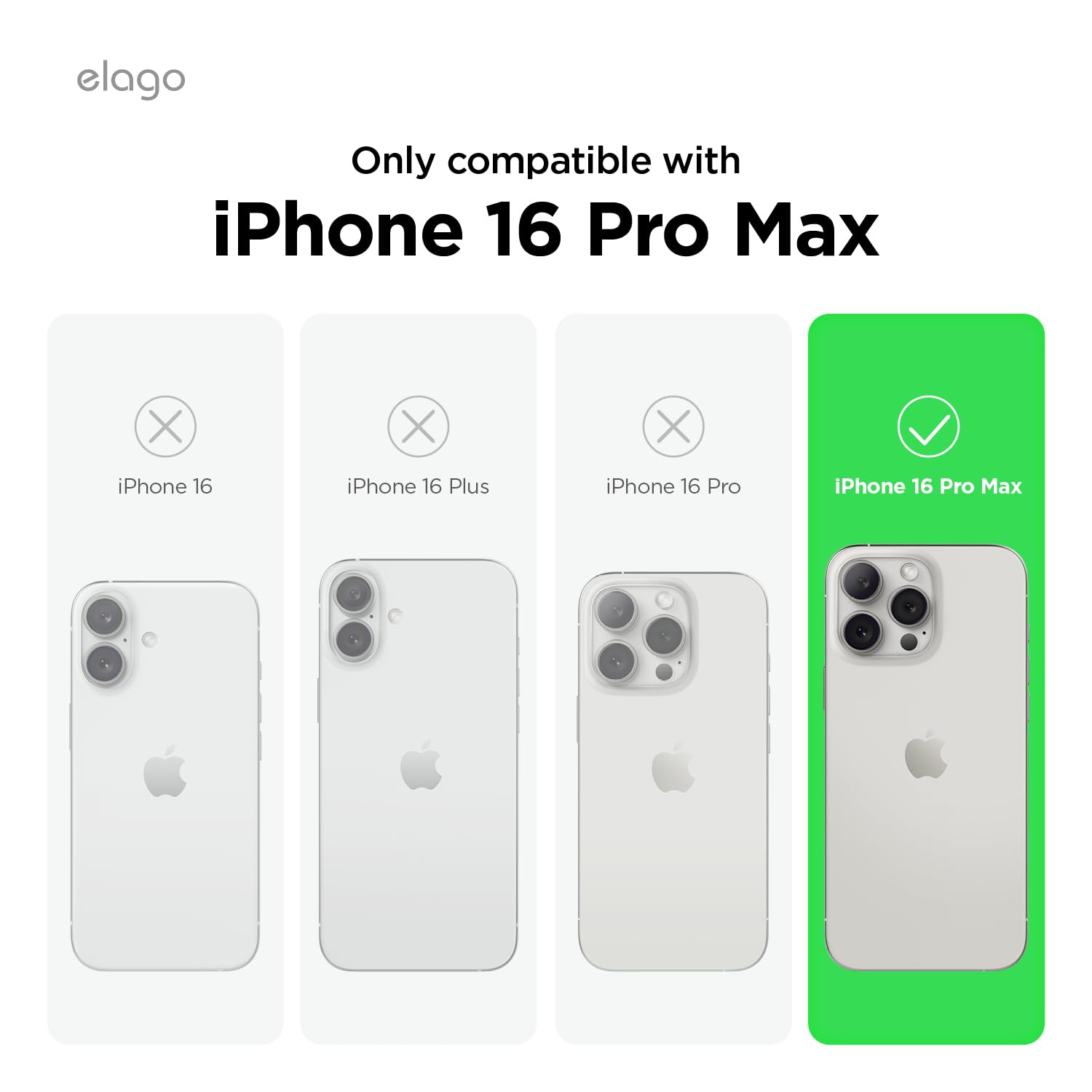 Elago Magnetic Silicone Case Compatible With Iphone 16 Pro Max Case 6.9 Inch Compatible With All Magsafe Accessories - Built-In